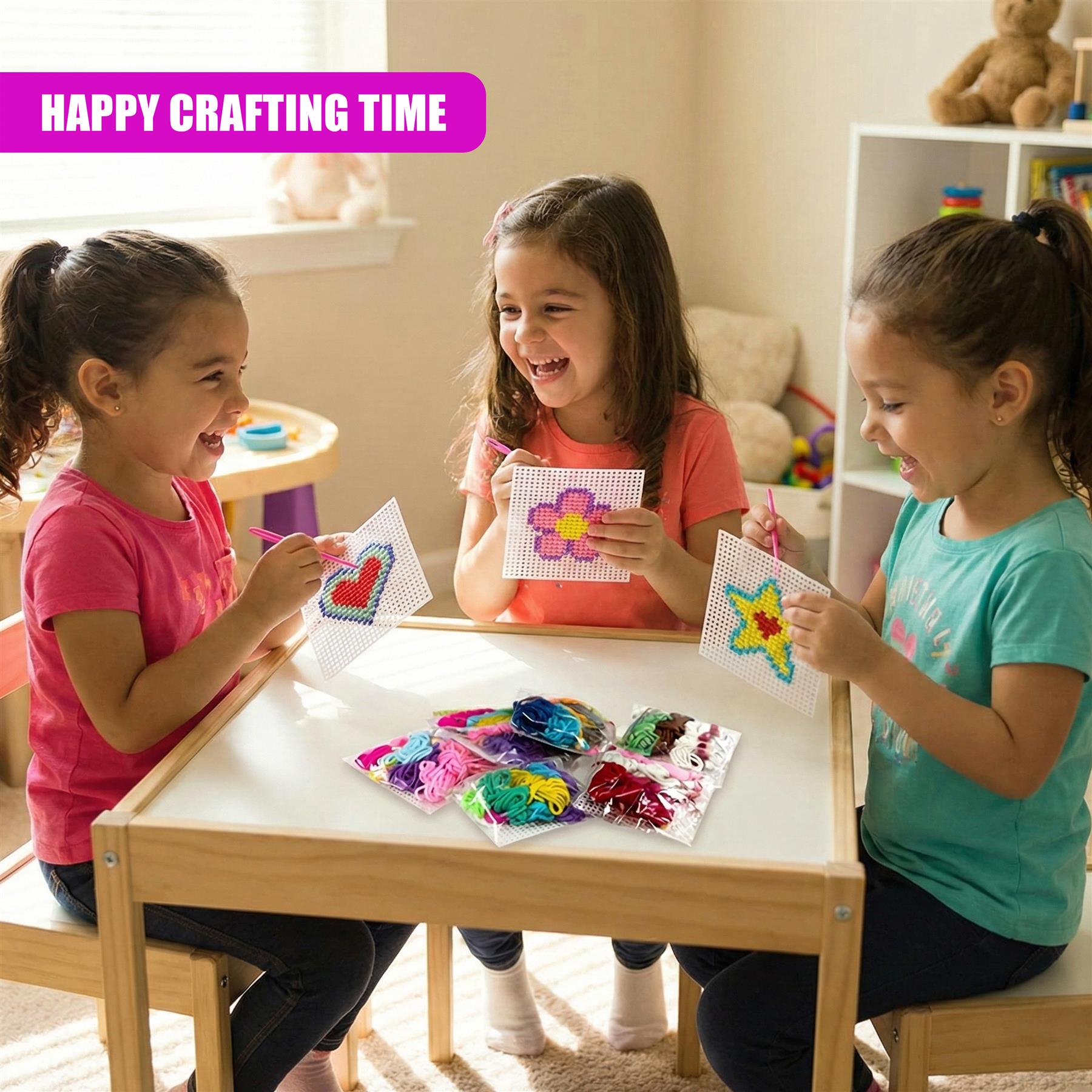 6-in-1 Traditional Cross Stitch Kit