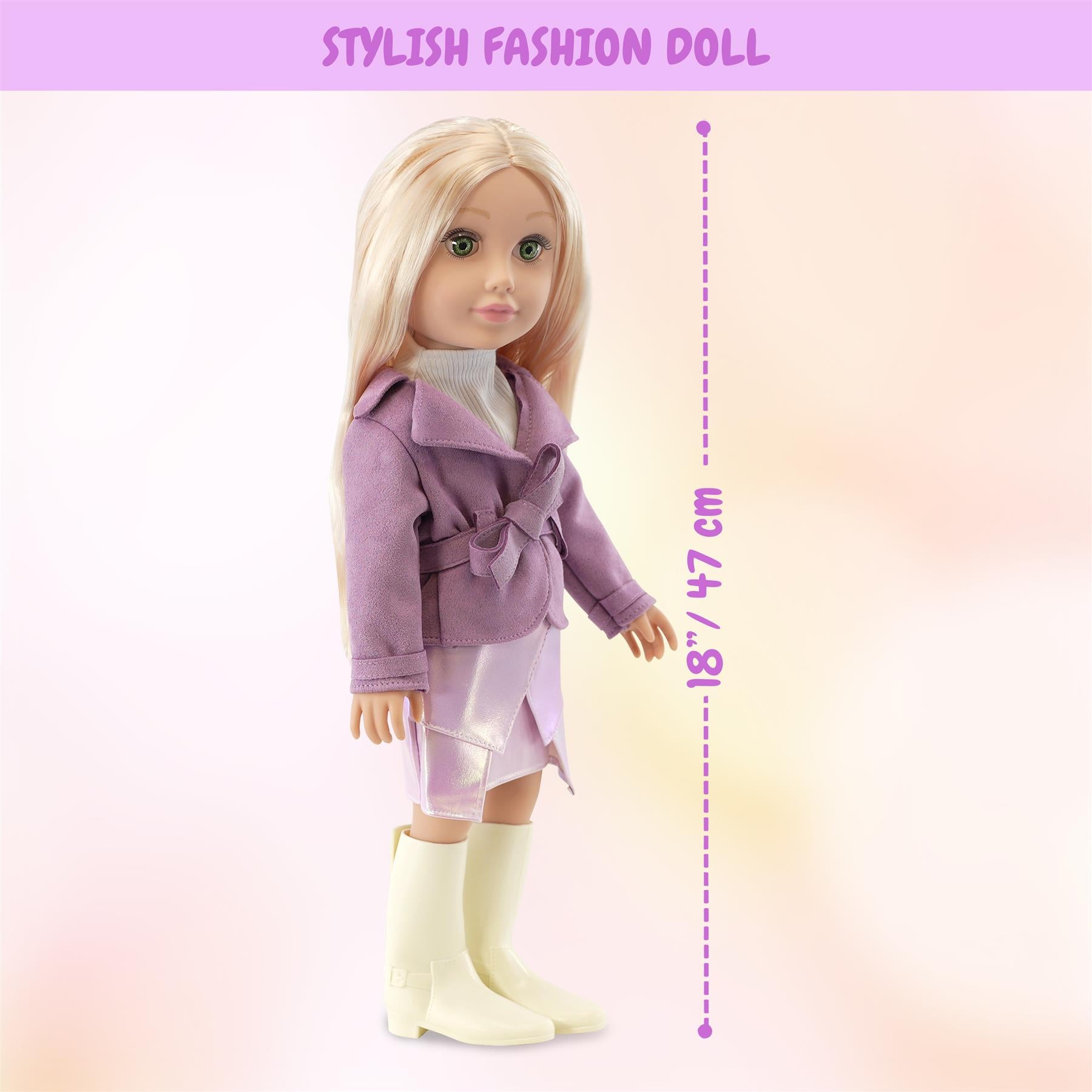 BiBi Fashion Doll "ASHLEY" (47 cm / 18") by BiBi Doll - The Magic Toy Shop