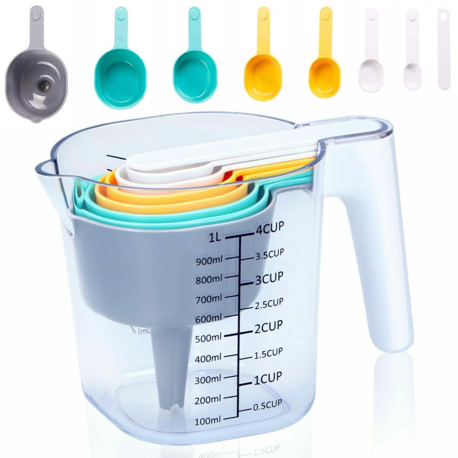 Measuring Cups & Spoons Set 9pcs by Geezy - The Magic Toy Shop