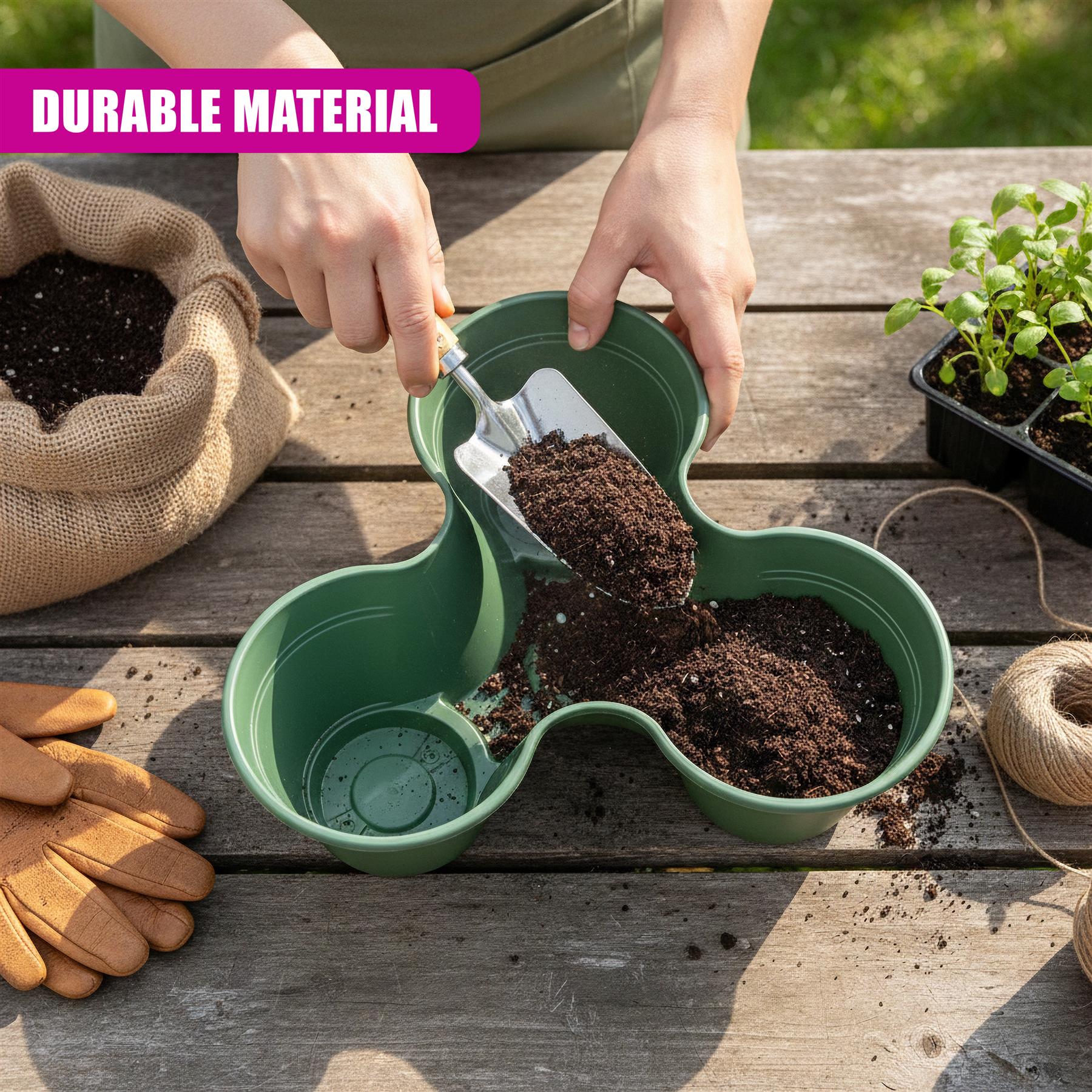 Stackable Strawberry Planters