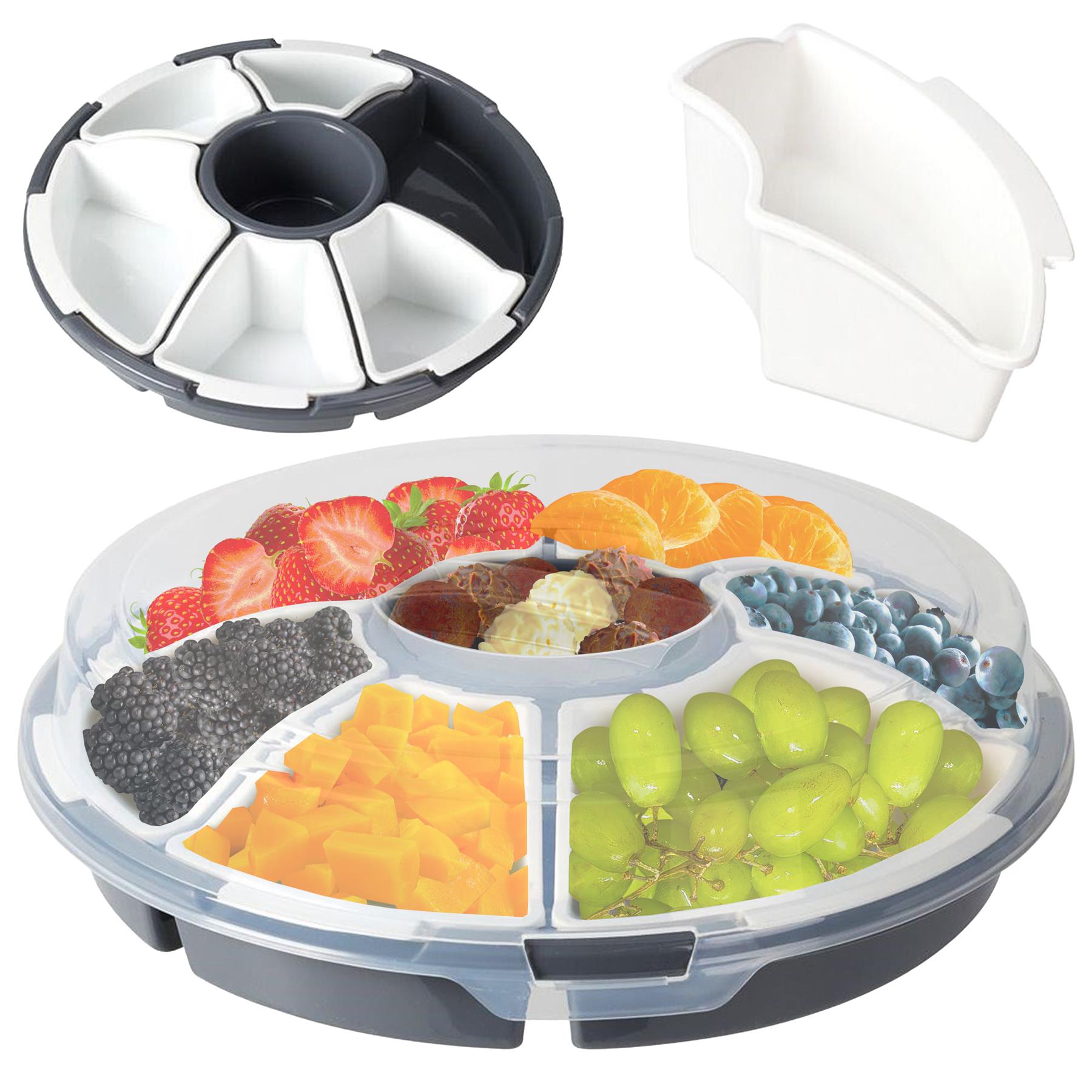 Round Snack Tray with Lid by GEEZY - The Magic Toy Shop
