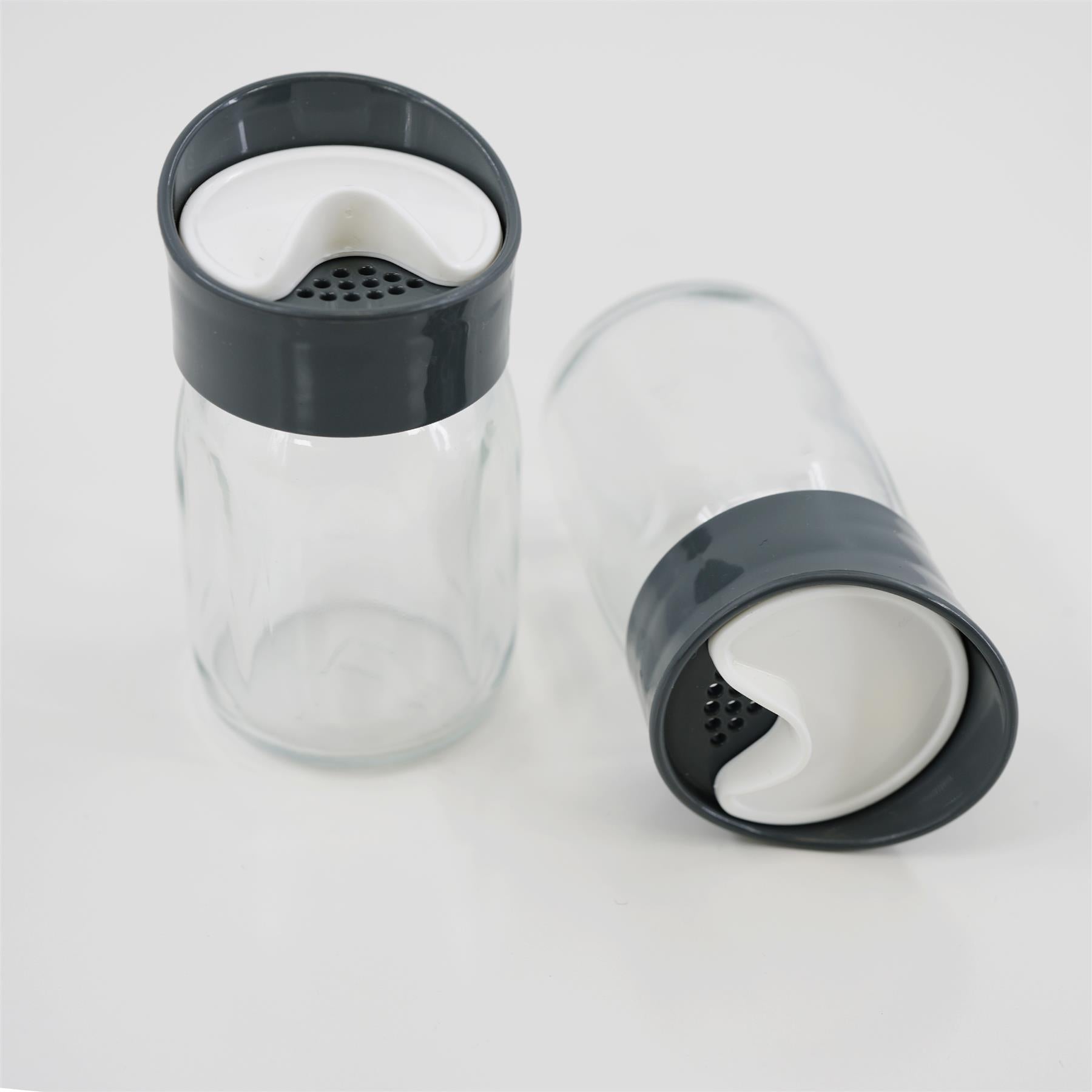 Salt and Pepper Shaker Set / Salt and Pepper Pots With Holder by GEEZY - The Magic Toy Shop
