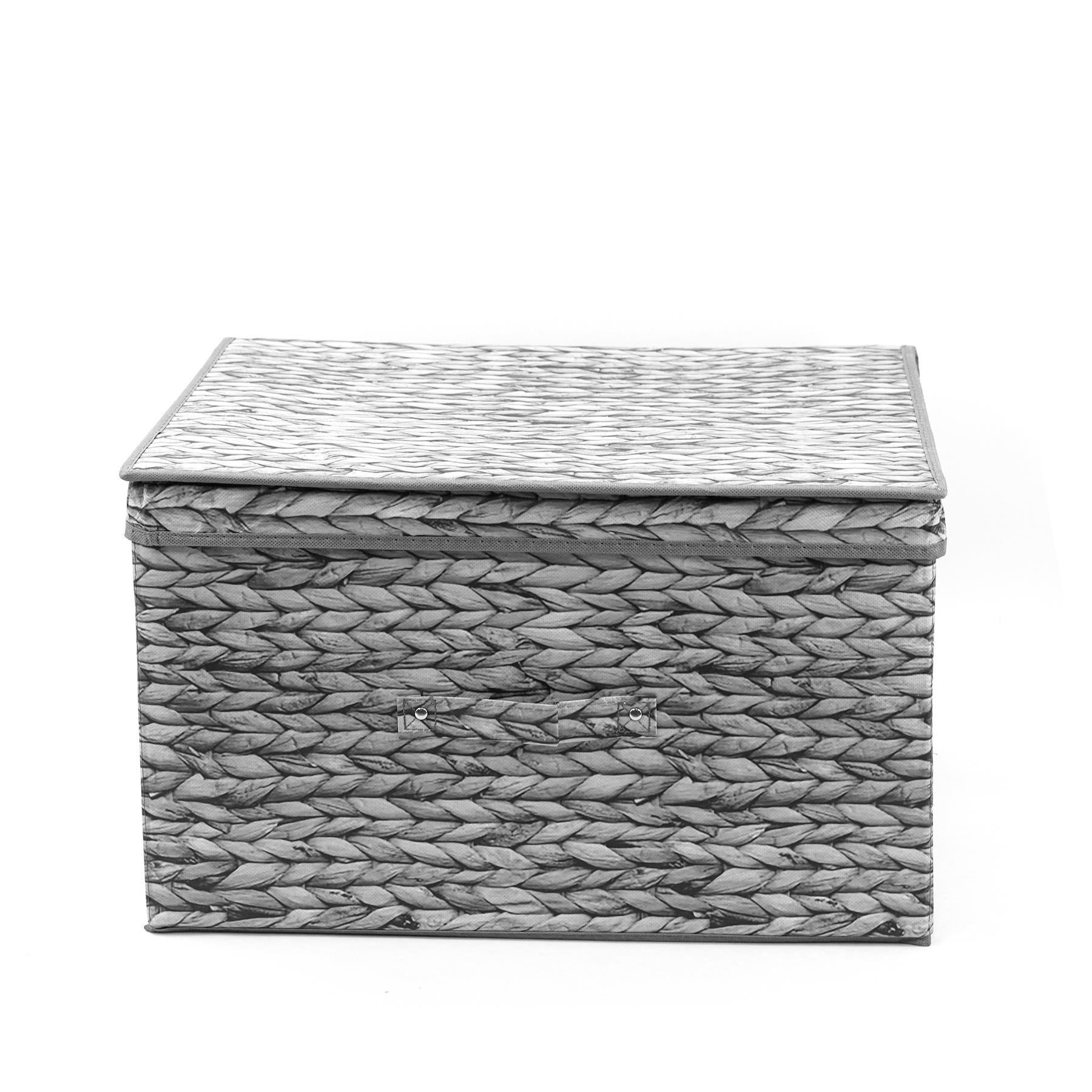 Weave Grey Storage Box by The Magic Toy Shop - The Magic Toy Shop
