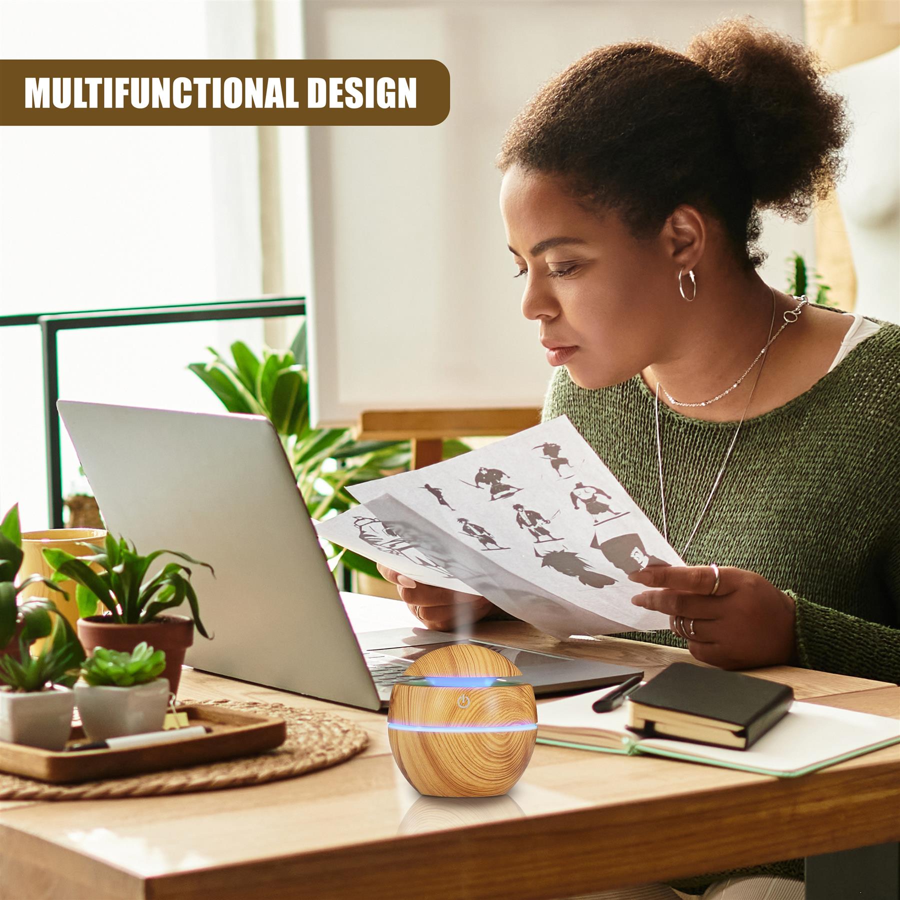 Mini Humidifier USB 130ml by GEEZY - The Magic Toy Shop