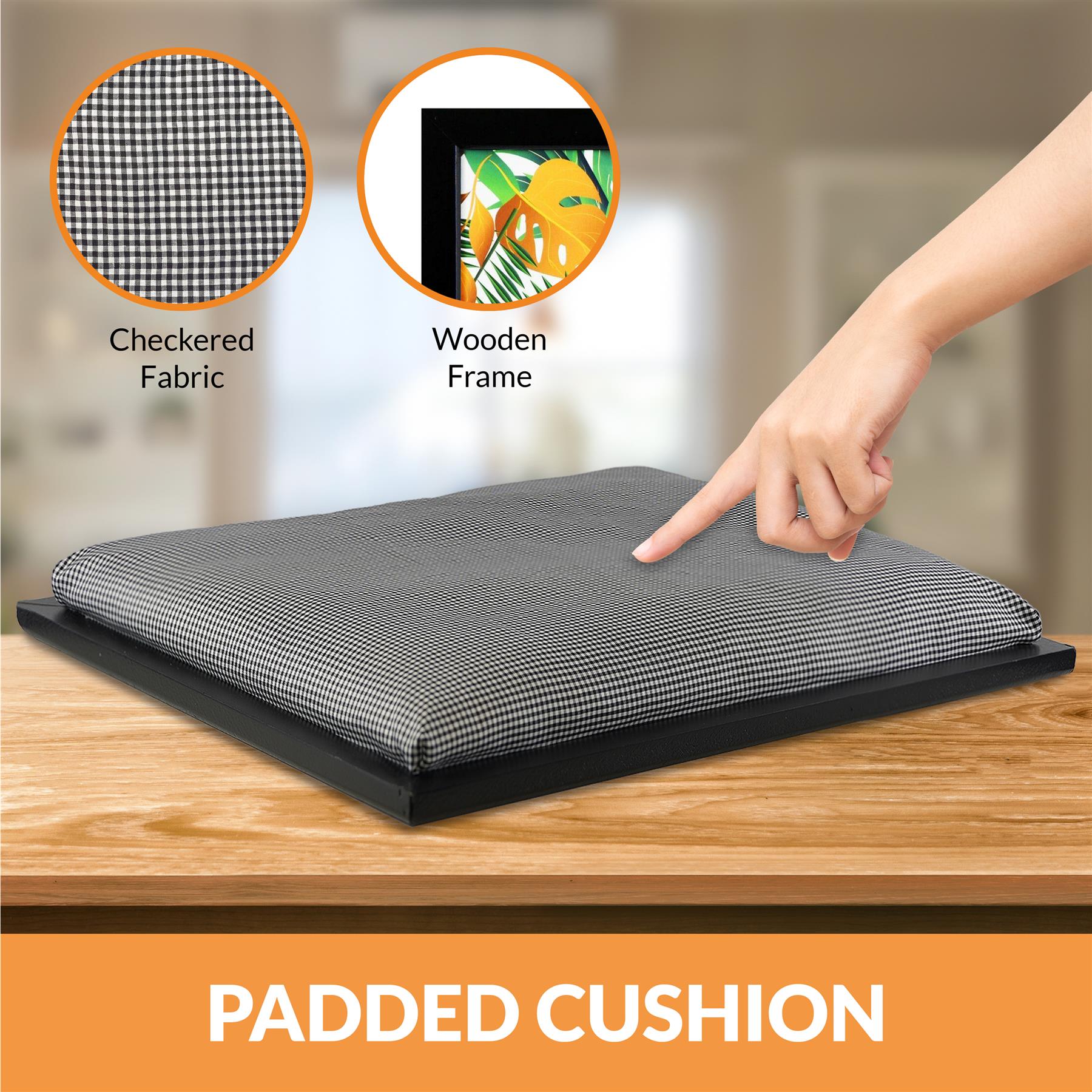 Tropical Lap Tray With Bean Bag Cushion by Geezy - The Magic Toy Shop