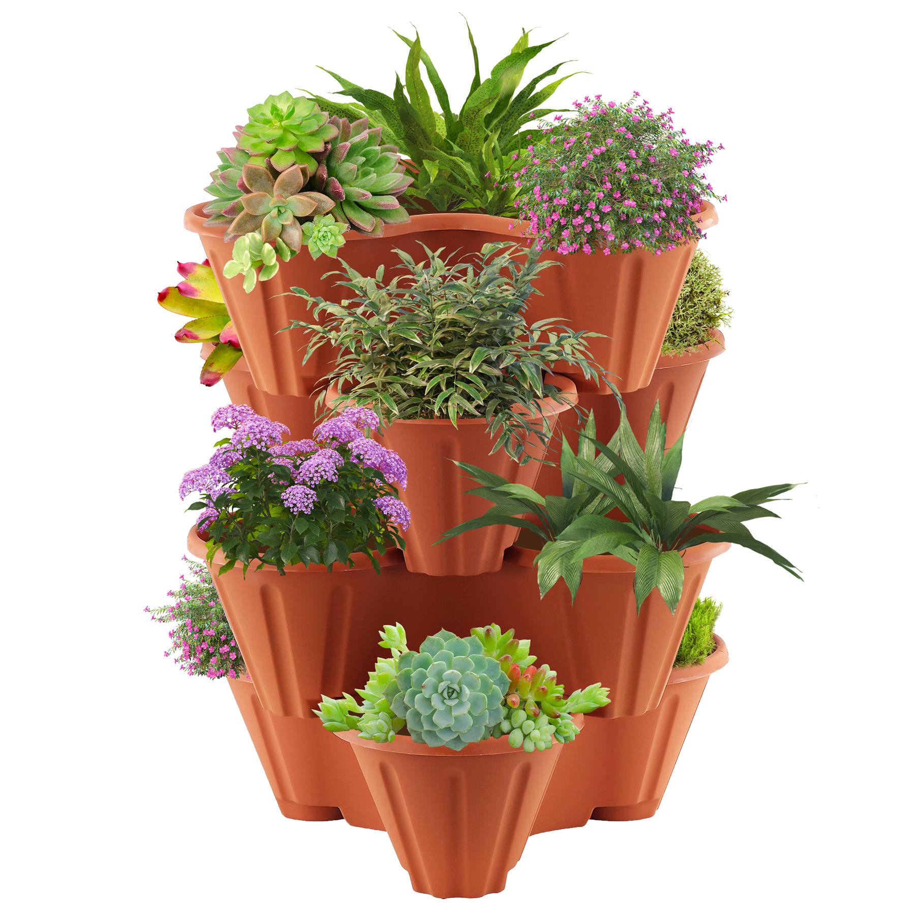 Stackable Strawberry Planter by GEEZY - The Magic Toy Shop