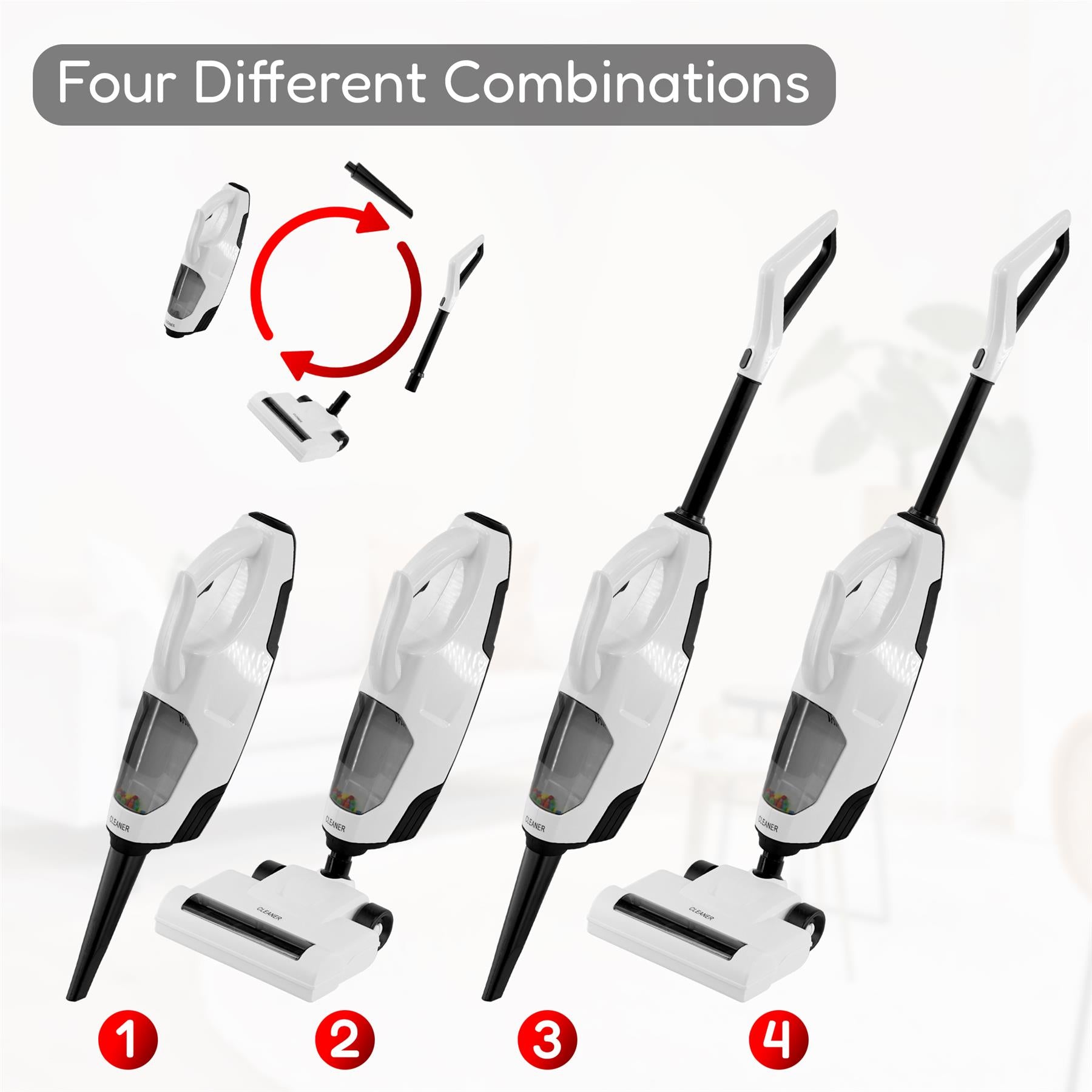 Kids Toy Hoover with Suction and Sounds by The Magic Toy Shop - The Magic Toy Shop