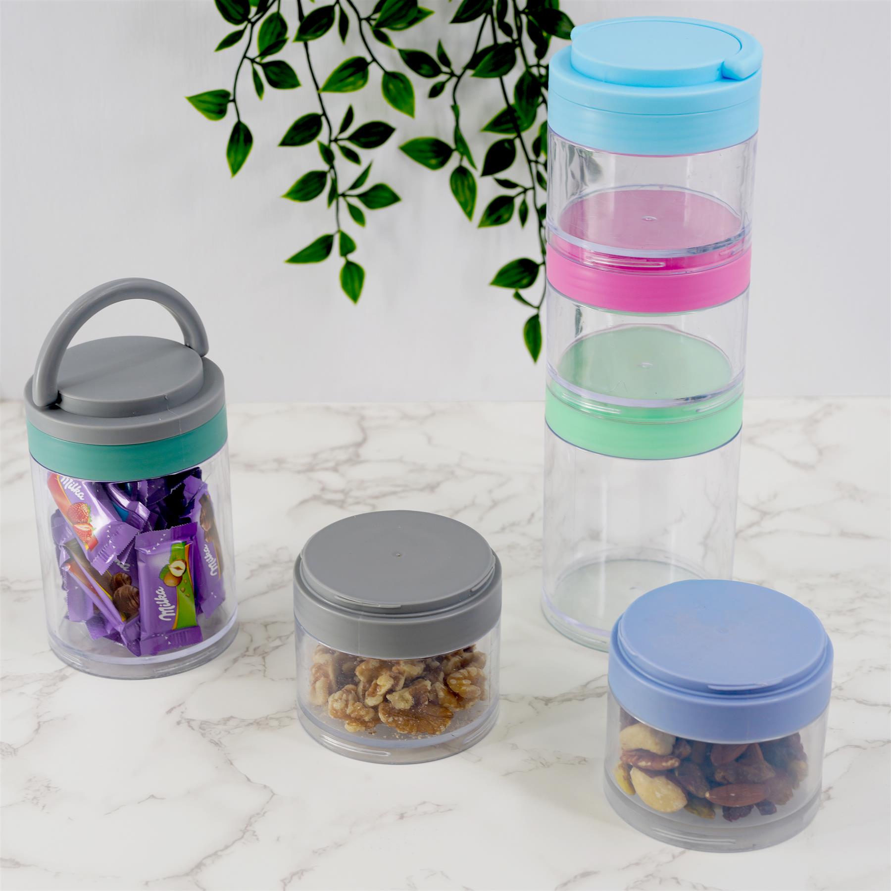 Stackable Tower Snack Food Container by Geezy - The Magic Toy Shop
