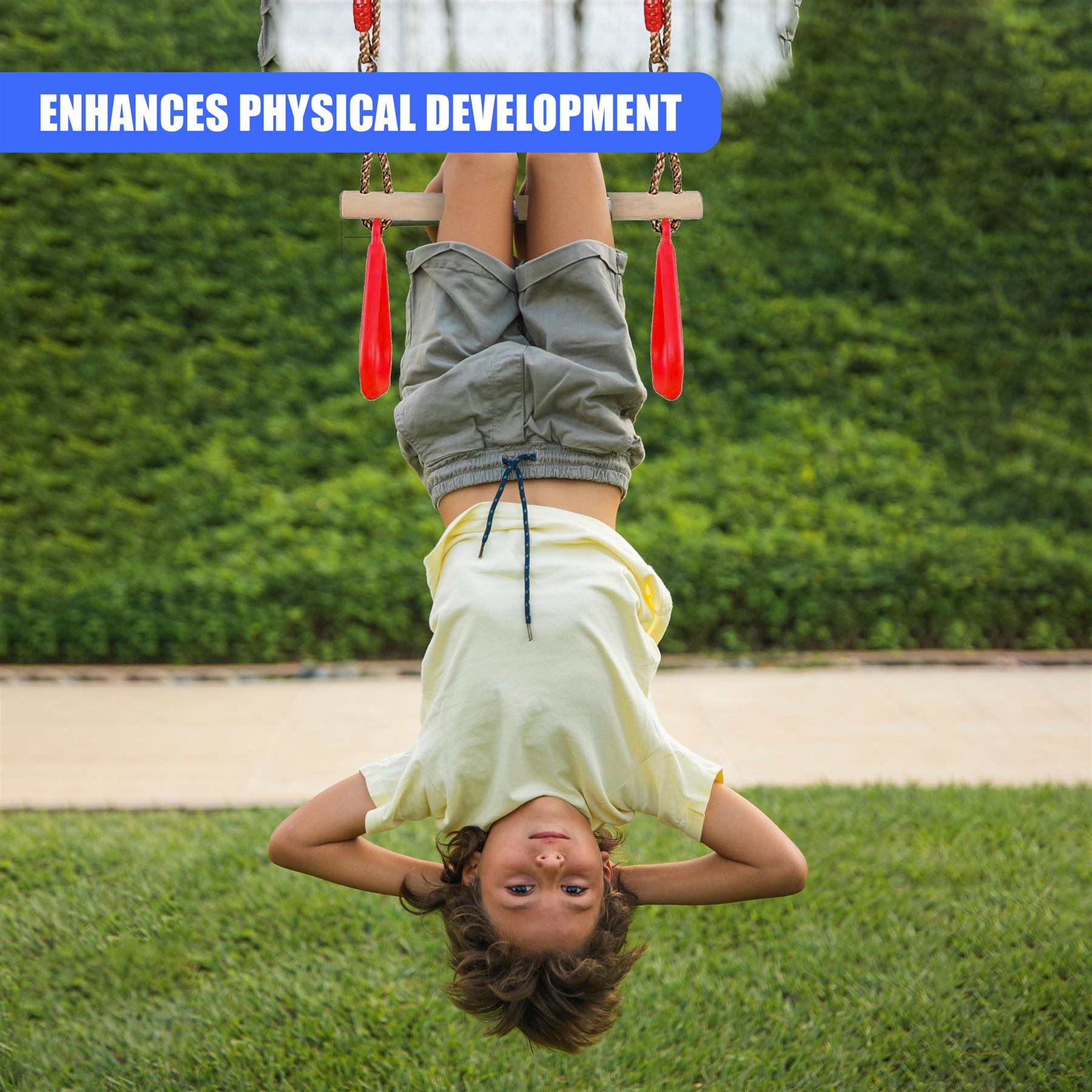 Trapeze Swing & Plate Seat by The Magic Toy Shop - The Magic Toy Shop