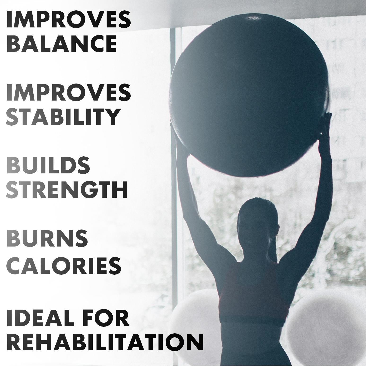 Inflatable Exercise Ball by GEEZY - The Magic Toy Shop