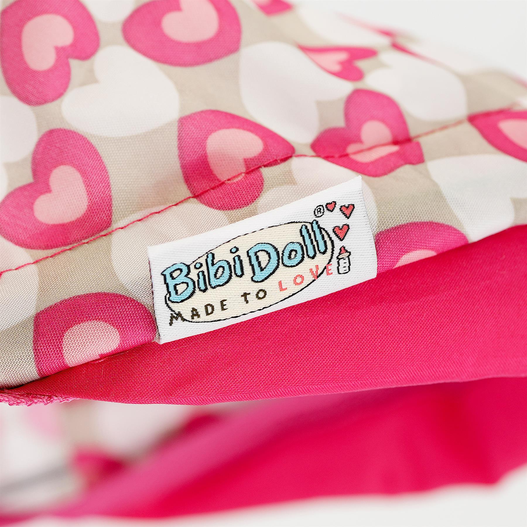 Baby Doll Pink Foldable Jogger Stroller by BiBi Doll - The Magic Toy Shop