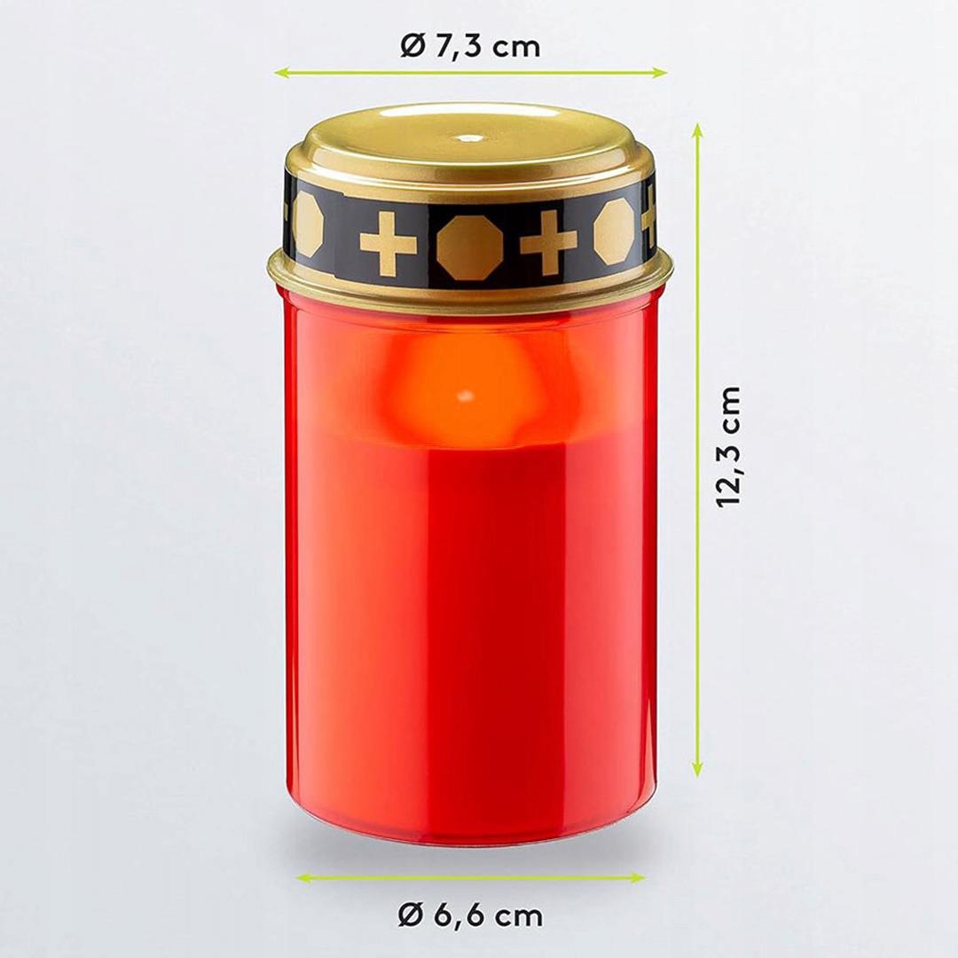 Set of 2 LED Grave Candles by GEEZY - The Magic Toy Shop