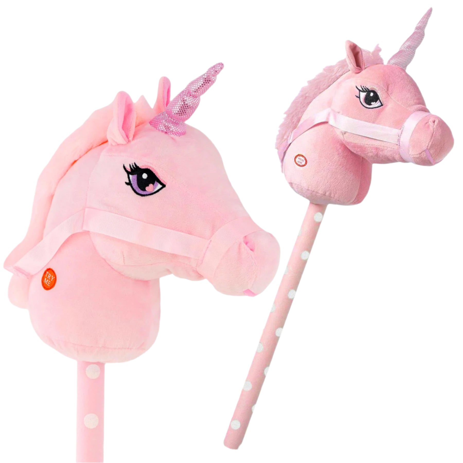 Pink Hobby Horse by The Magic Toy Shop - The Magic Toy Shop