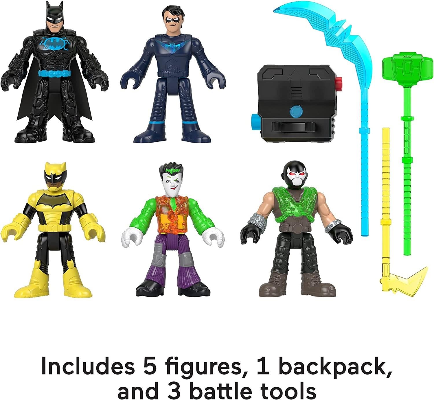 DC Playset with Supreheroes and Supervillains Batman World by Fisher Price Imaginext - The Magic Toy Shop