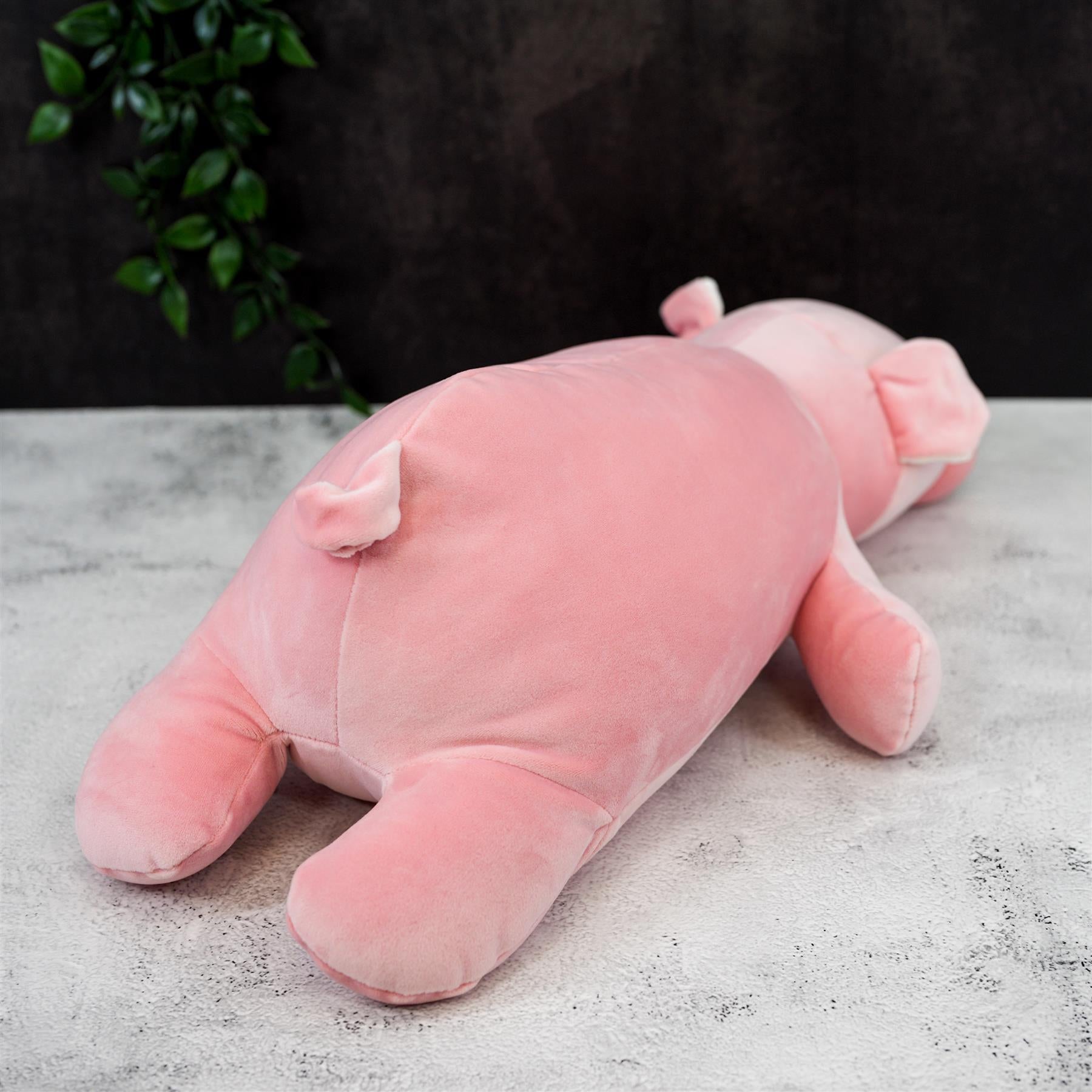 20” Super-Soft Pig Plush Pillow Toy by The Magic Toy Shop - The Magic Toy Shop