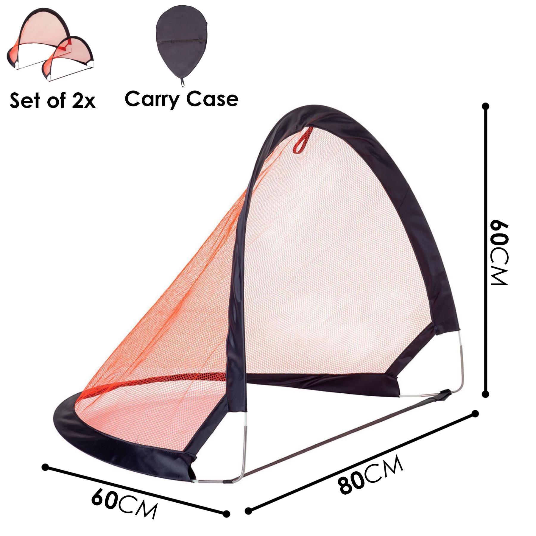 Kids Pop up Goal Set of 2 by The Magic Toy Shop - The Magic Toy Shop