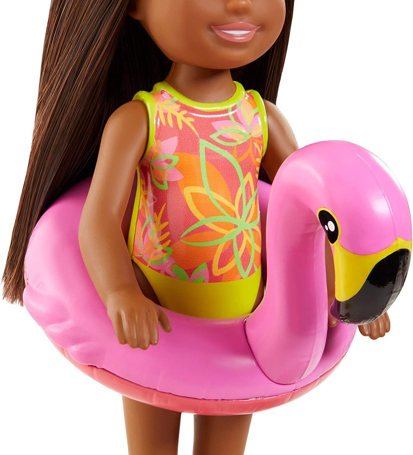 Barbie and Chelsea The Lost Birthday with Flamingo Pet by Barbie - The Magic Toy Shop