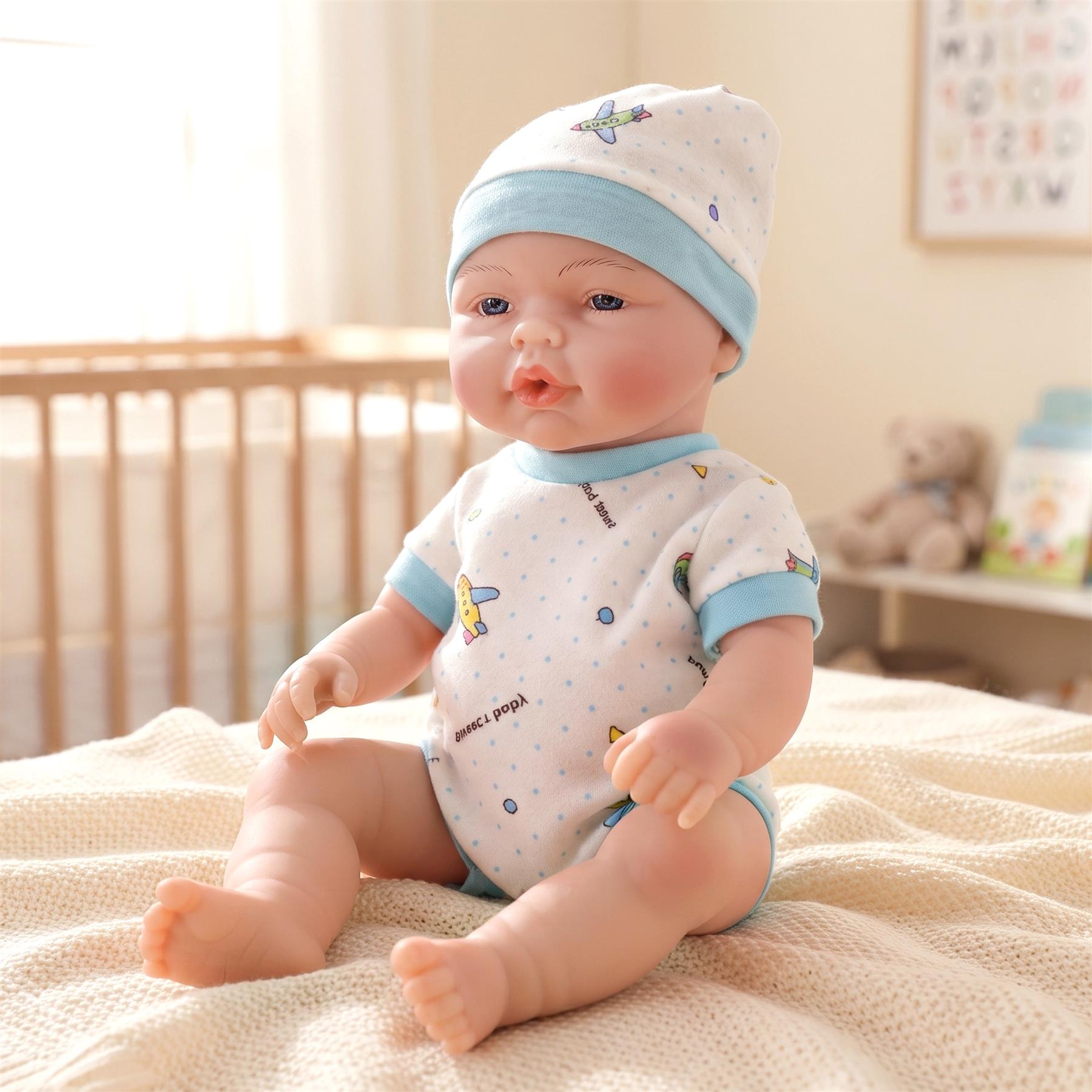 BiBi Anatomically Correct Boy Doll (36 cm / 14")