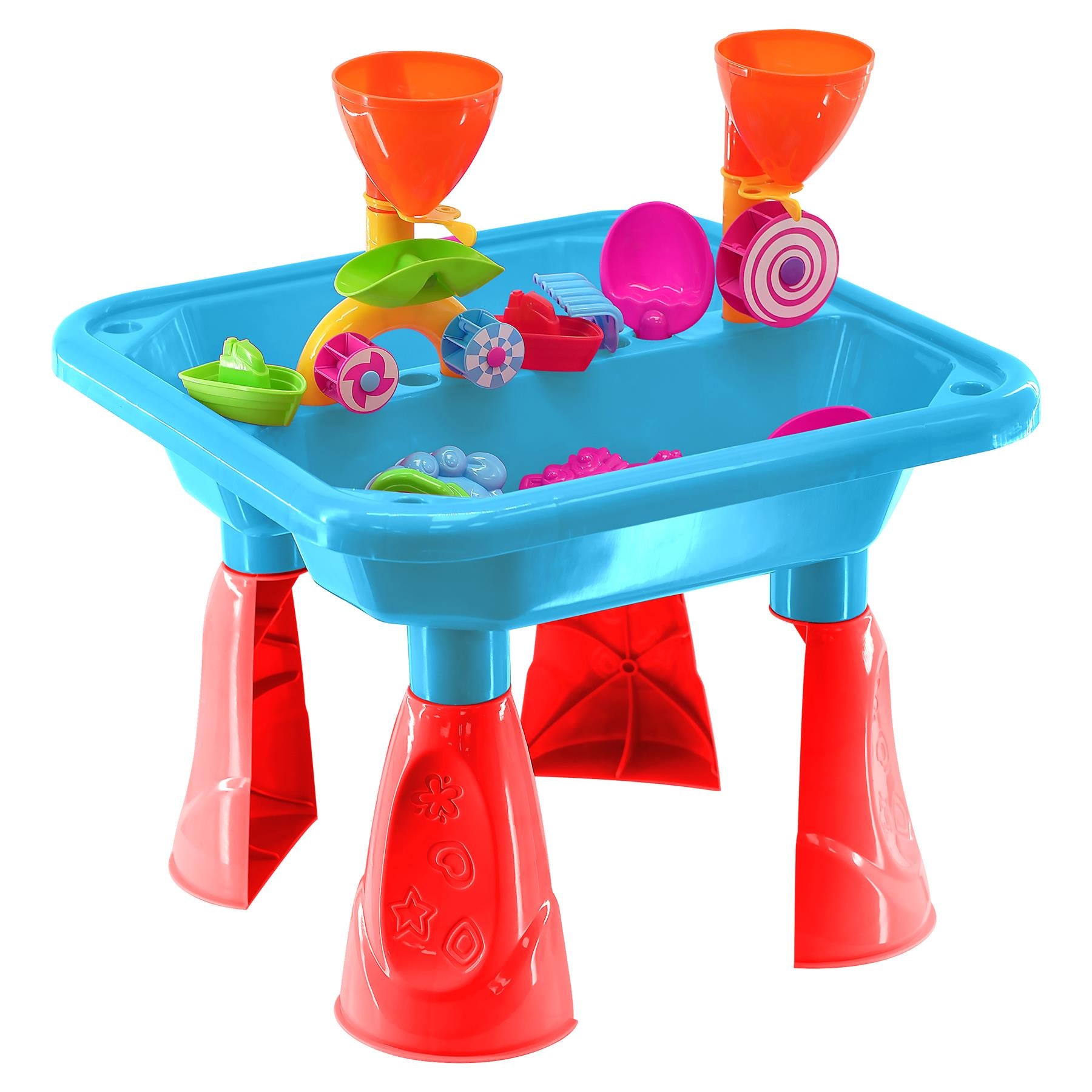 Blue Sand and Water Table Garden Sandpit Play Set by The Magic Toy Shop - The Magic Toy Shop