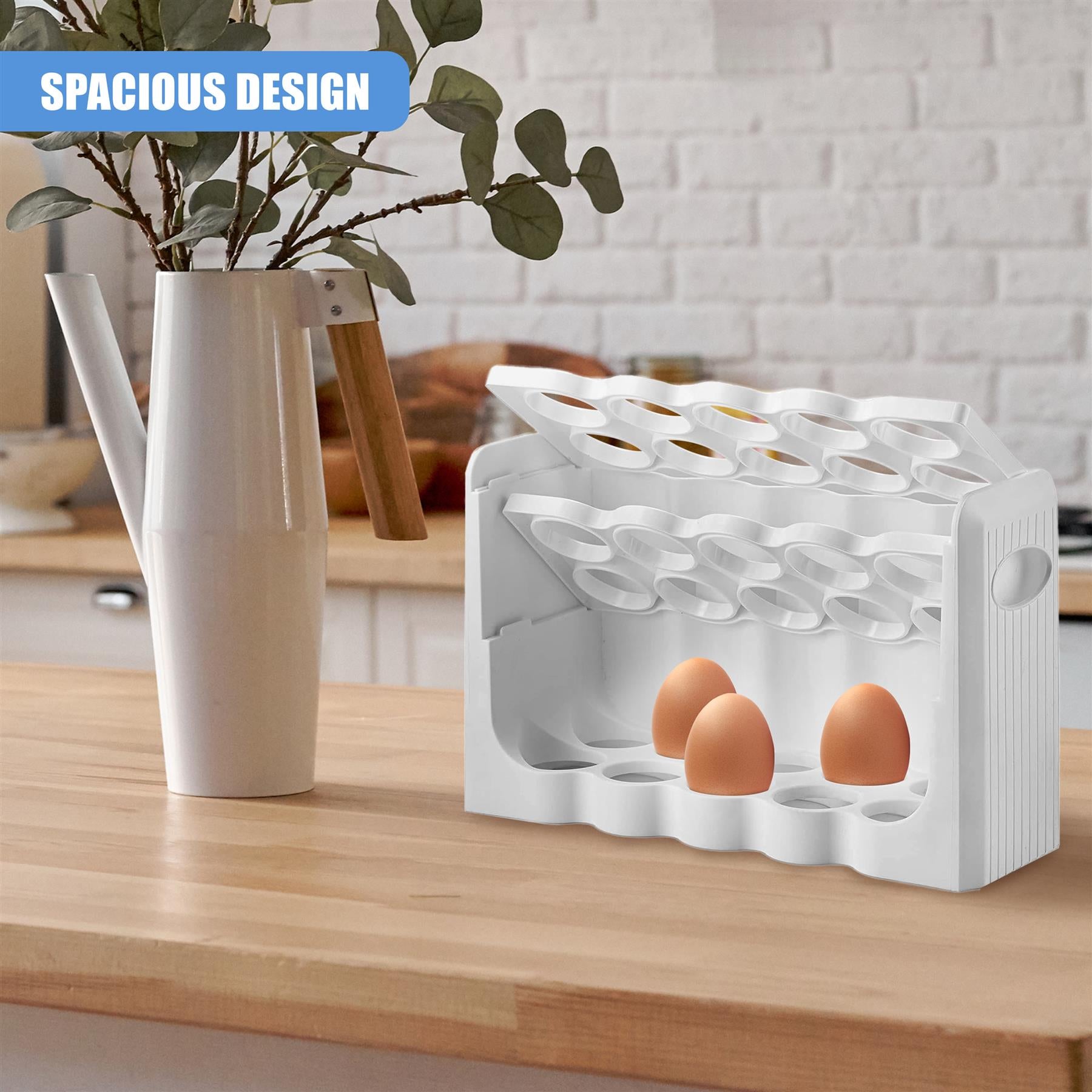 30 Grid 3 Layer BPA Free Egg Holder by GEEZY - The Magic Toy Shop