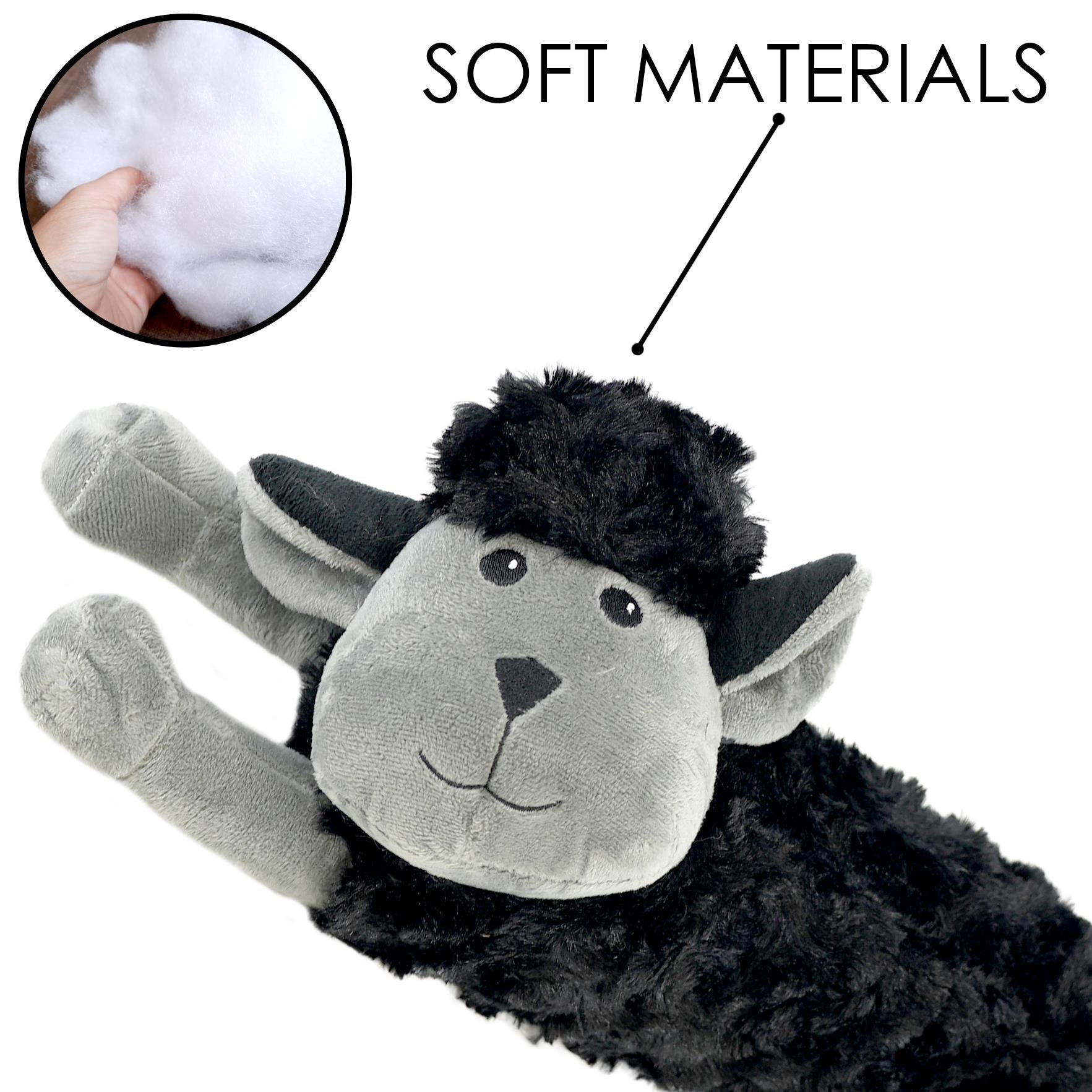 Novelty Black Sheep Excluder by The Magic Toy Shop - The Magic Toy Shop