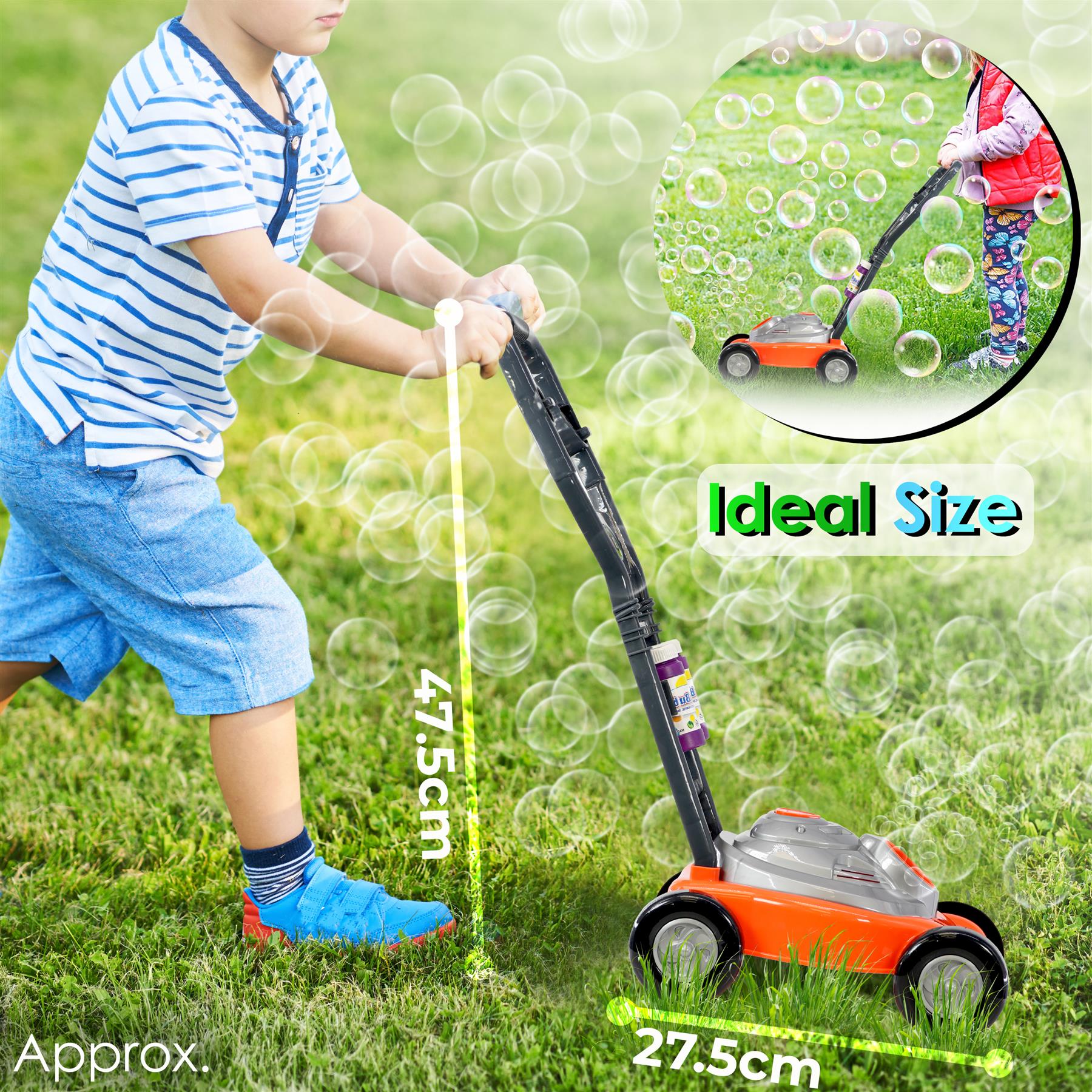 Kids Bubble Mower Bubble Blowing Toy by The Magic Toy Shop - The Magic Toy Shop