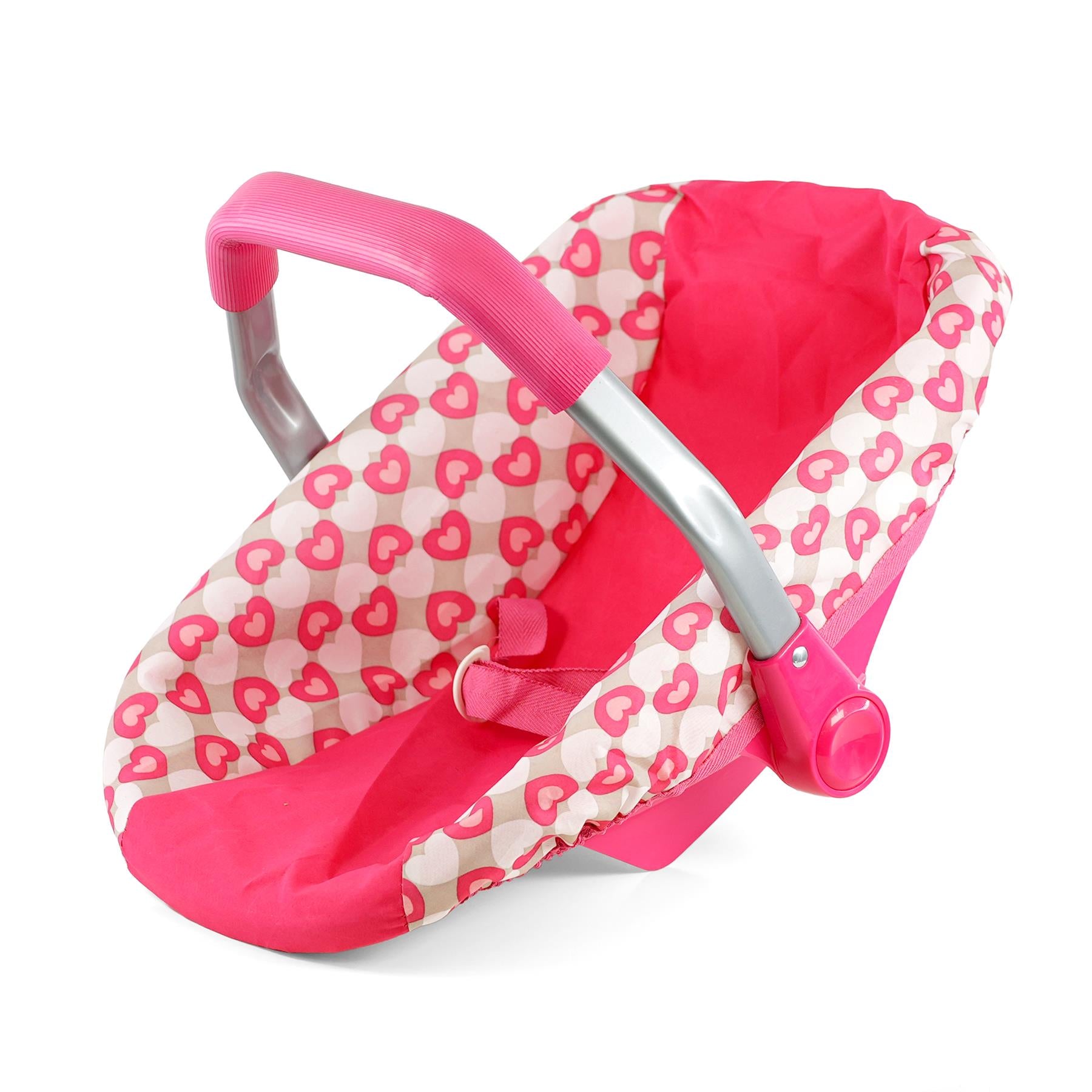 Baby Doll Pink Car Seat by BiBi Doll - The Magic Toy Shop