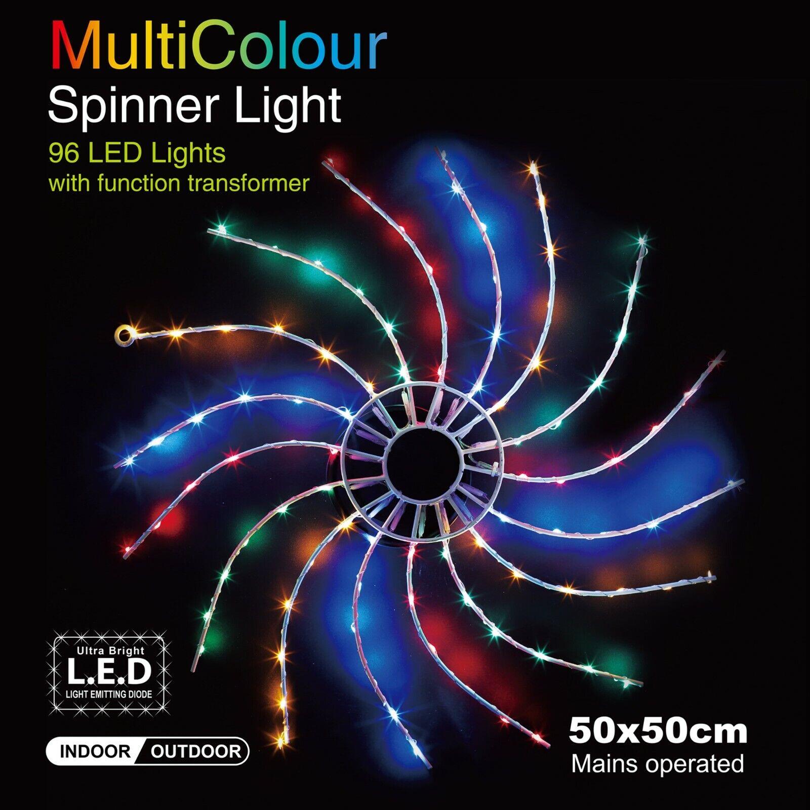 Christmas LED Light Spinner Silhouette Multicoloured by GEEZY - The Magic Toy Shop