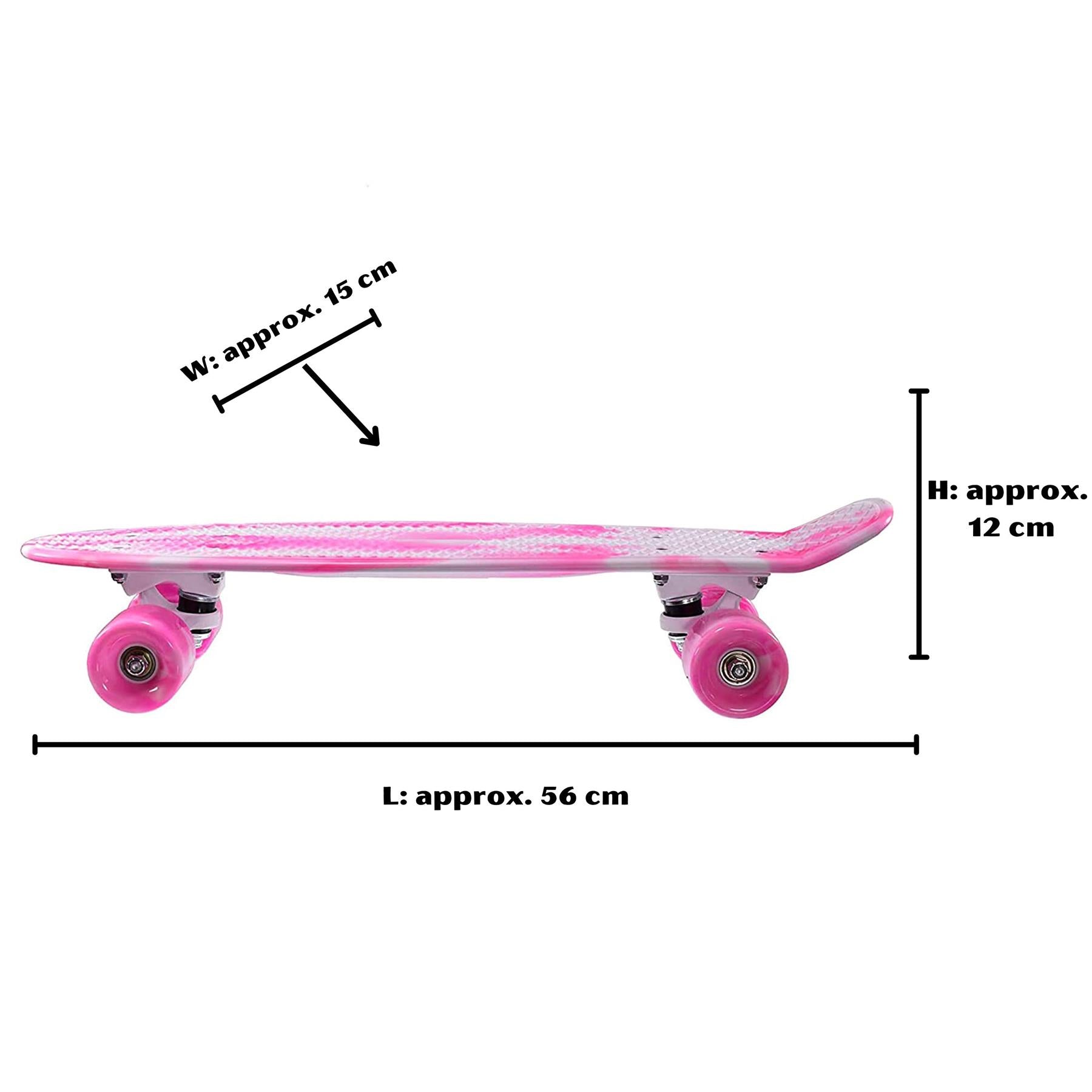 Retro Skateboard Pink by The Magic Toy Shop - The Magic Toy Shop