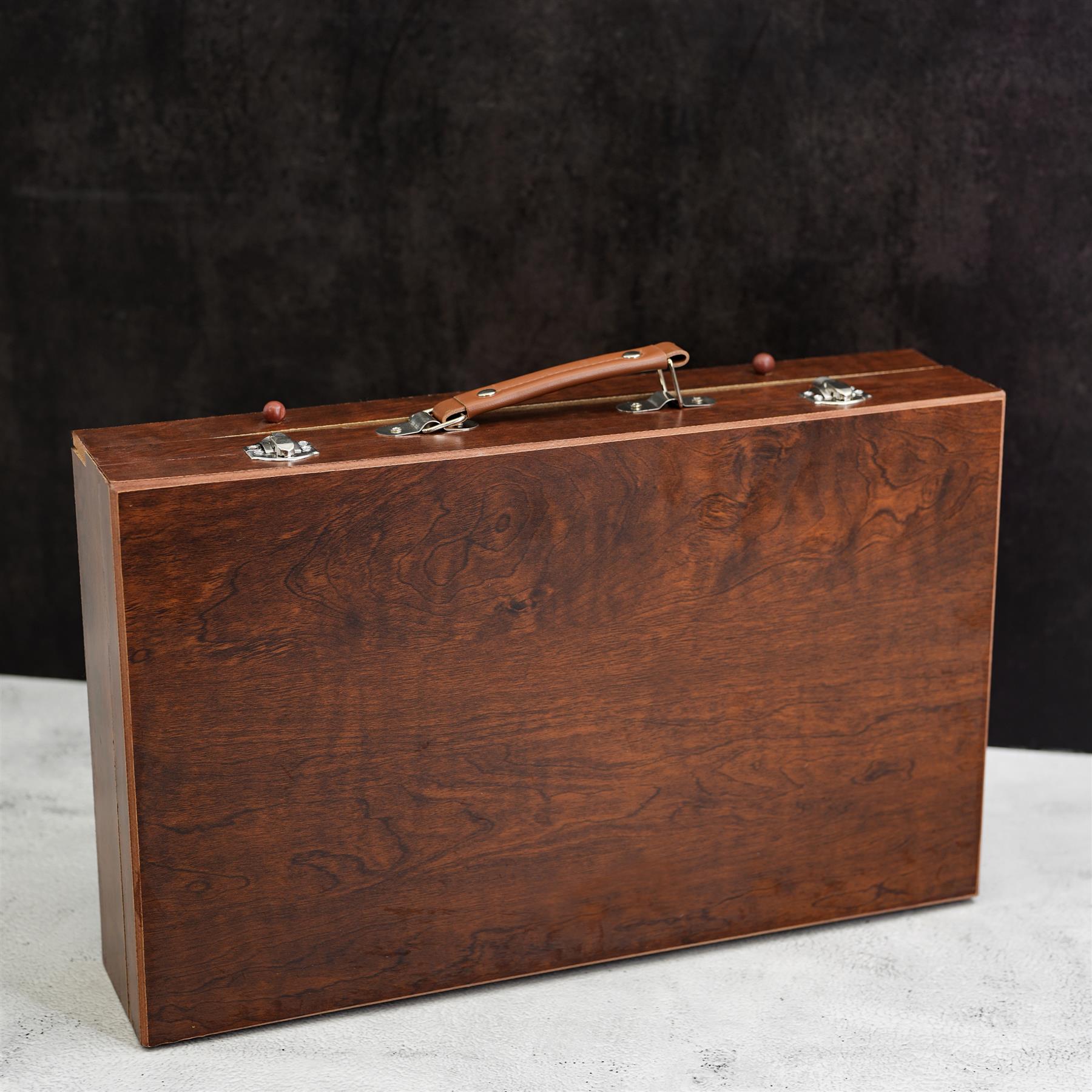 112 PCS Wooden Case Kids Art Set by The Magic Toy Shop - The Magic Toy Shop