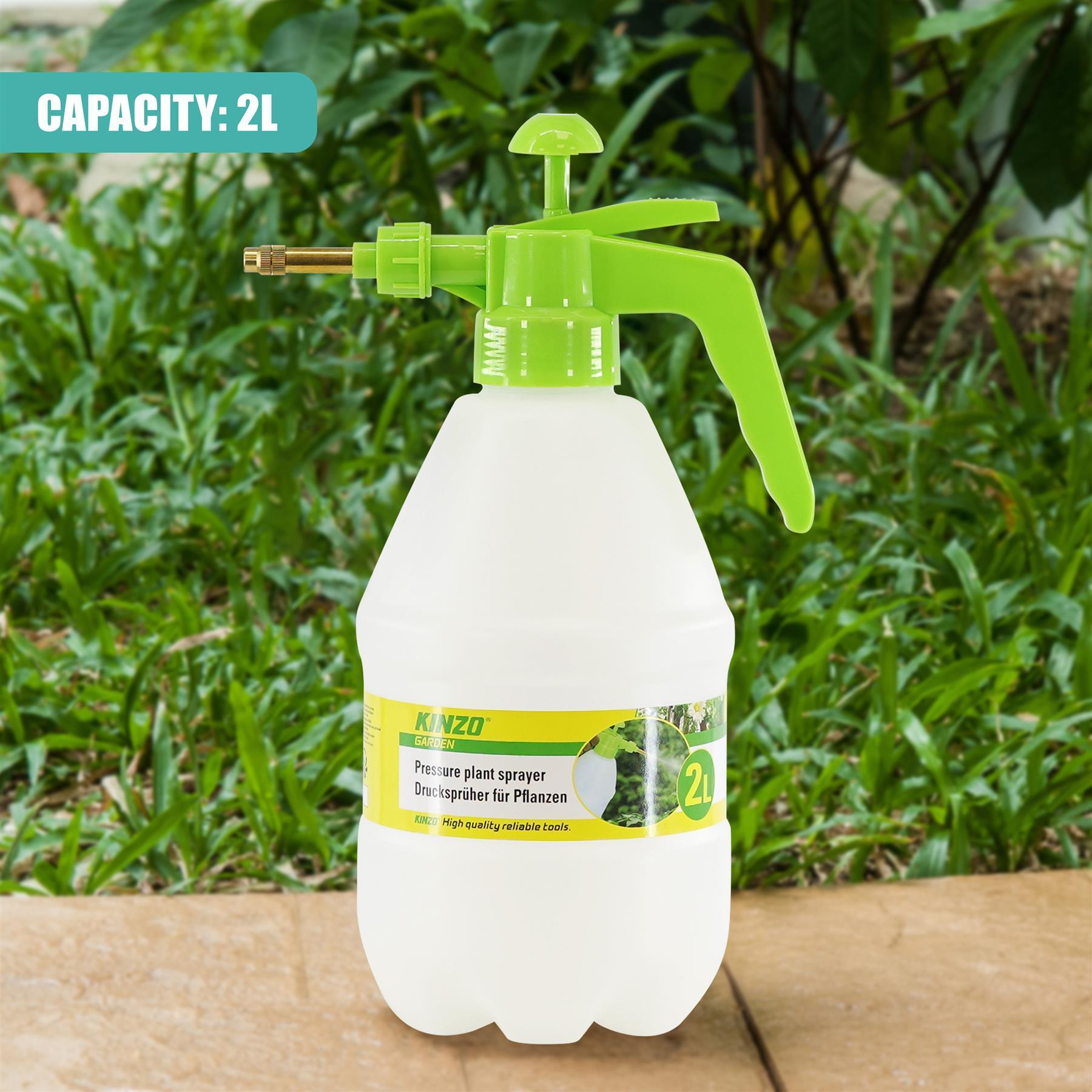 2L Garden Pressure Spray Bottle Plant Water Spray by GEEZY - The Magic Toy Shop