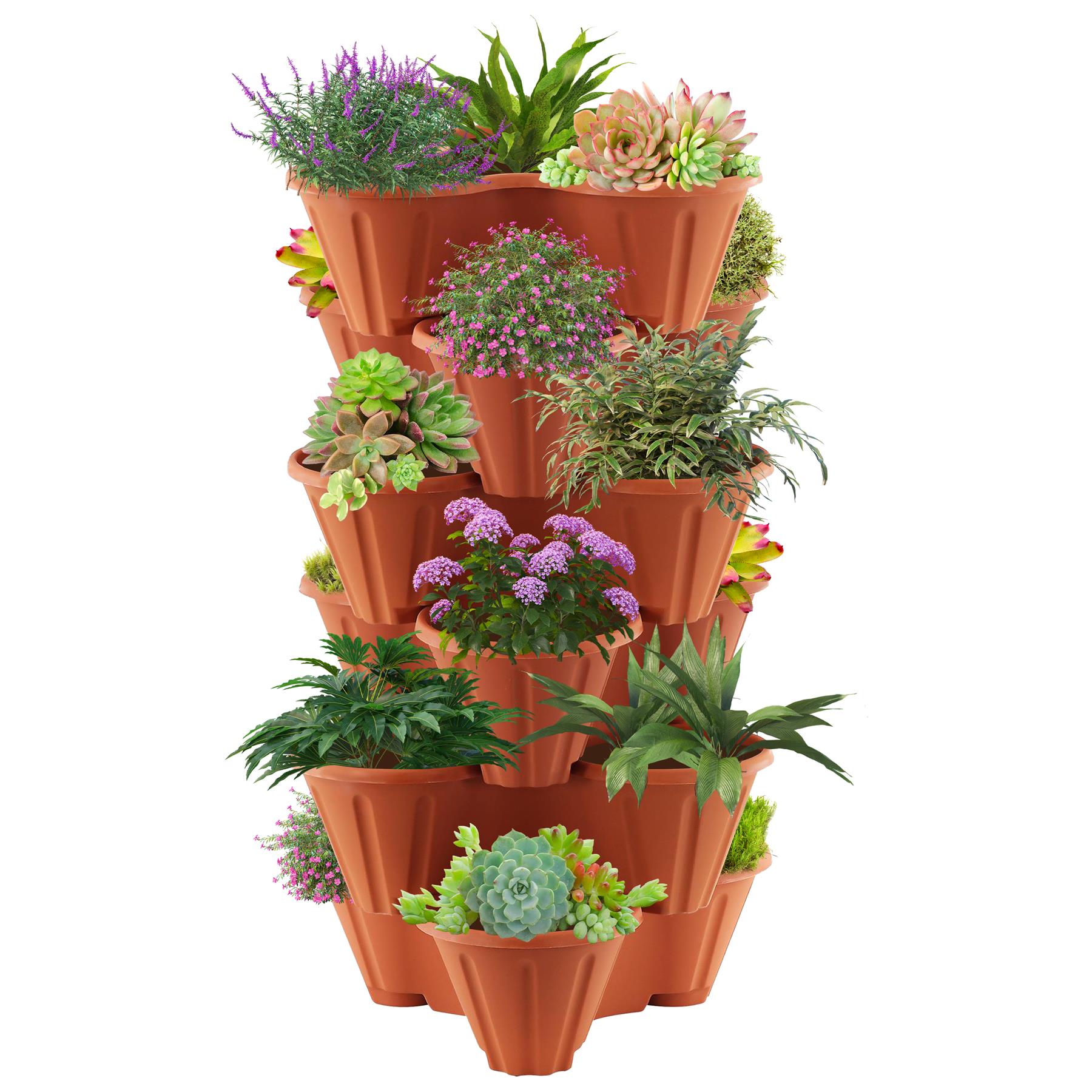 Stackable Strawberry Planter