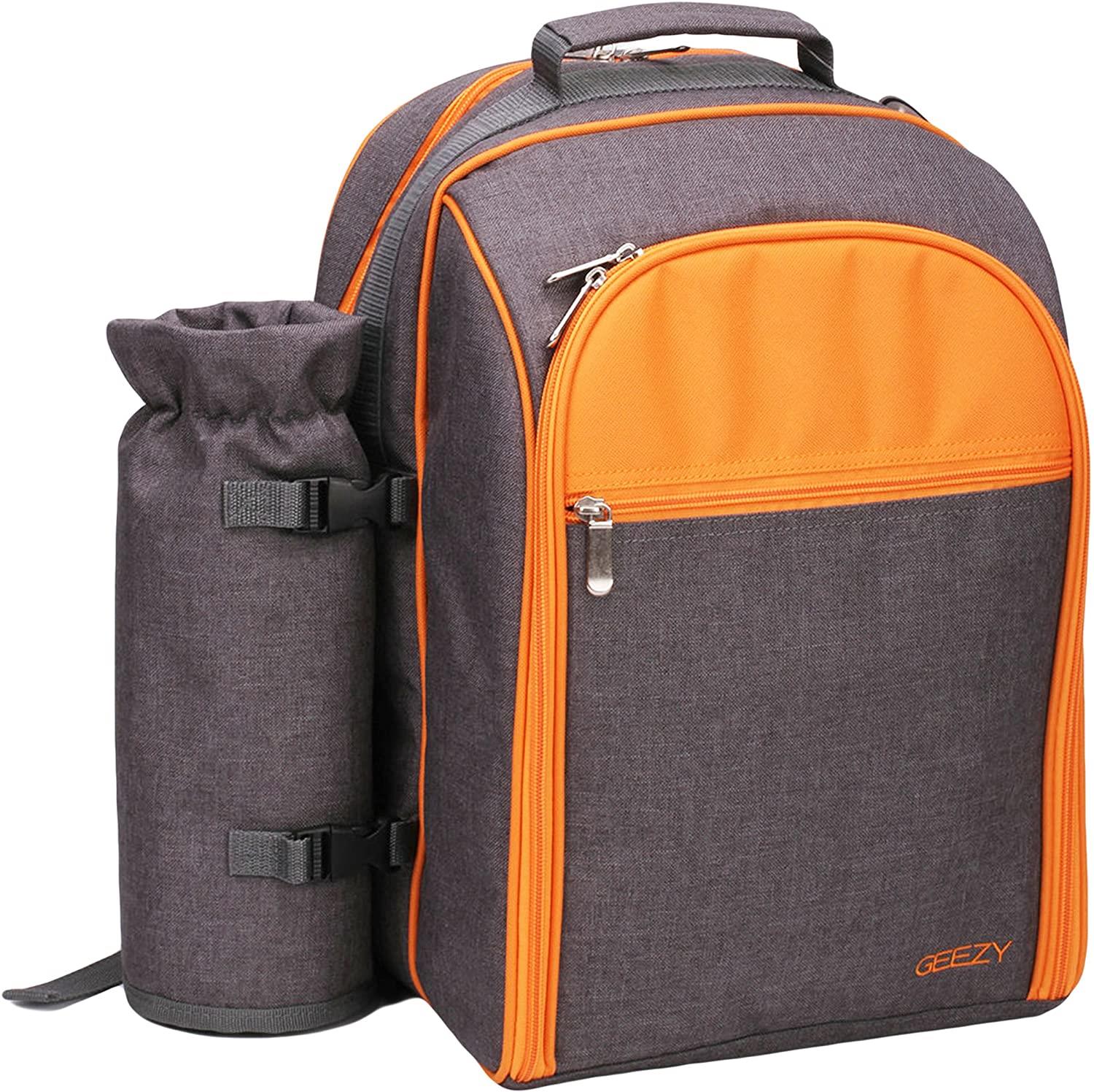 4 Person Picnic Cooler Bag With Picnic Essentials by Geezy - The Magic Toy Shop