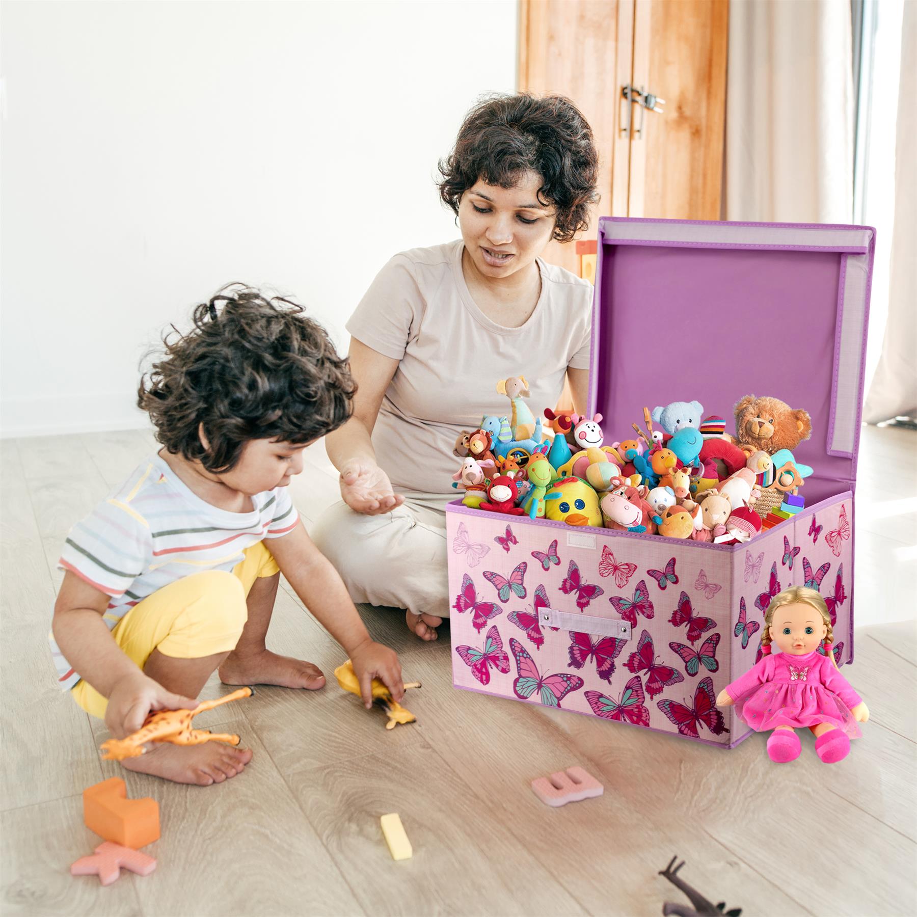 Butterfly Large Storage Box by The Magic Toy Shop - The Magic Toy Shop