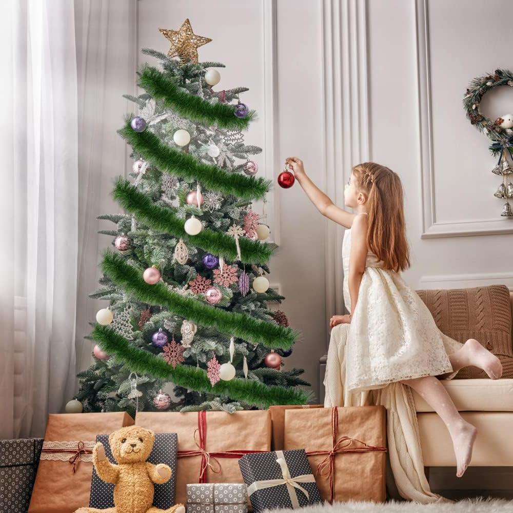 Christmas Garland Decoration 2.7m (9ft) by GEEZY - The Magic Toy Shop