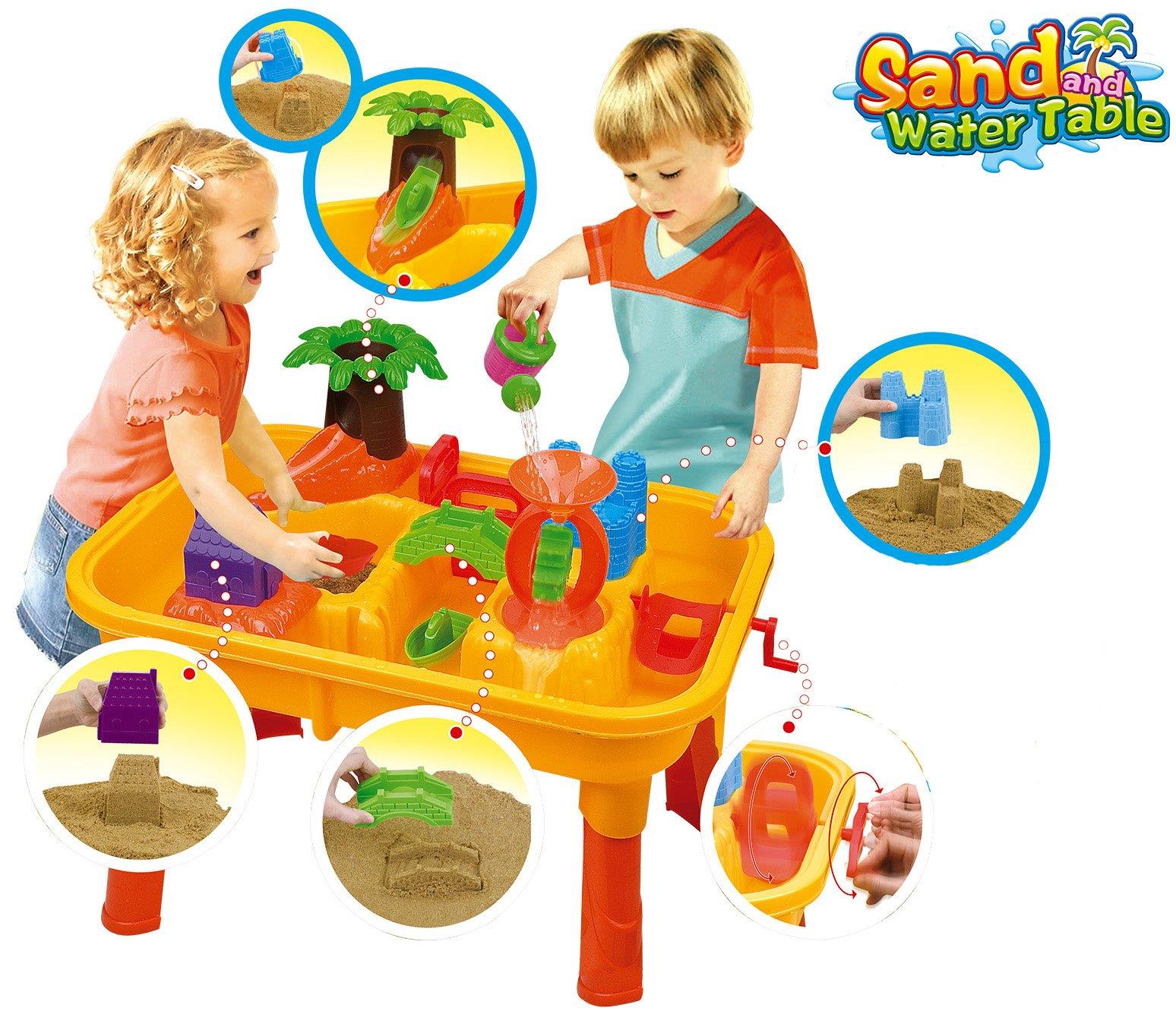 Sand and Water Table with Water Mill by The Magic Toy Shop - The Magic Toy Shop