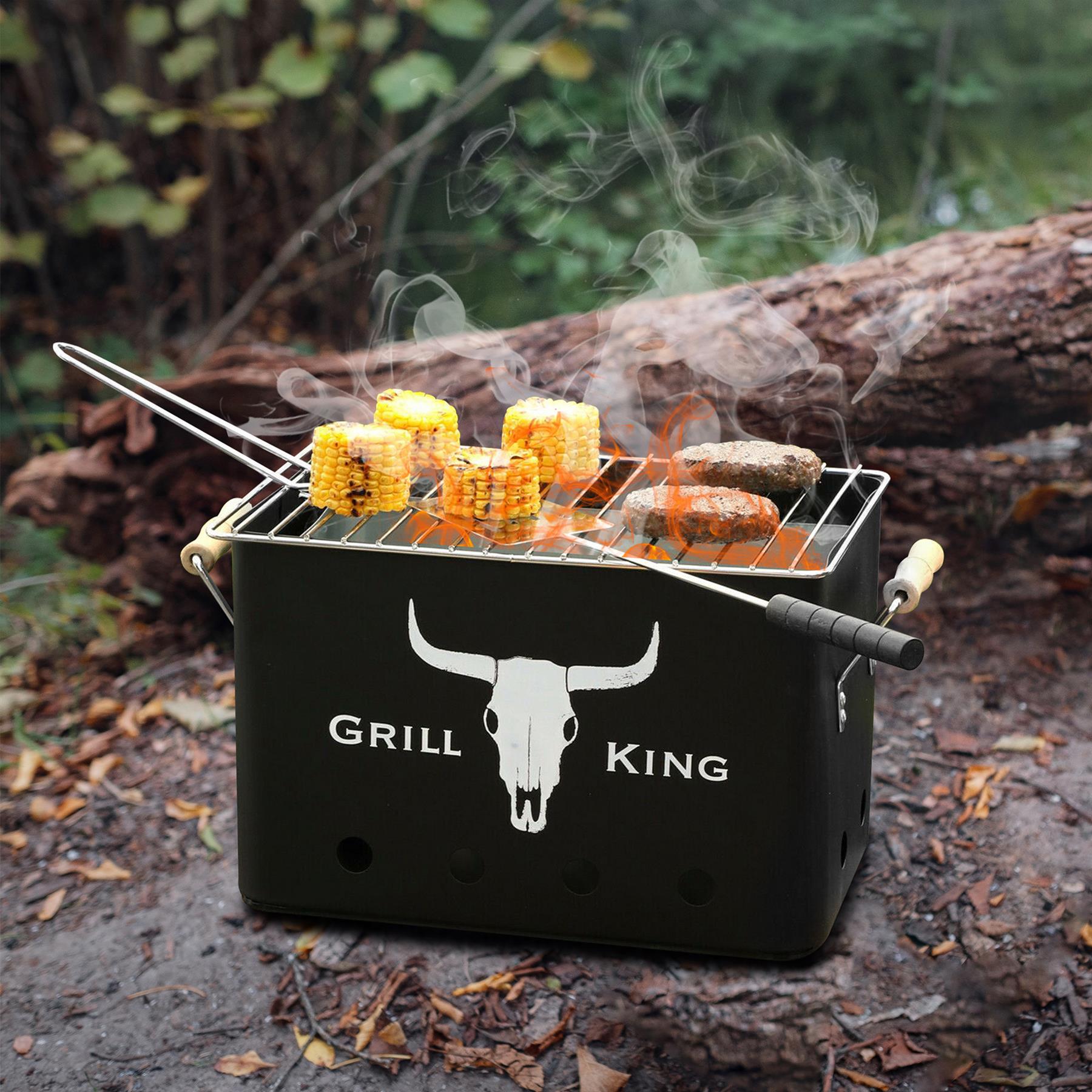 Portable Outdoor Charcoal BBQ Barbecue Grill by GEEZY - The Magic Toy Shop