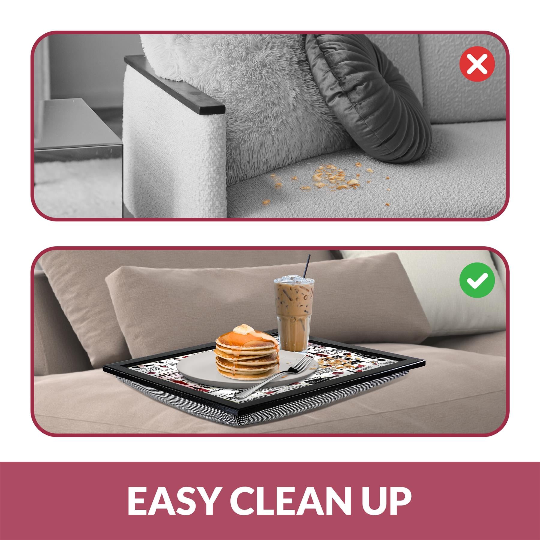 Wine Design Tray With Bean Bag Cushion by Geezy - The Magic Toy Shop