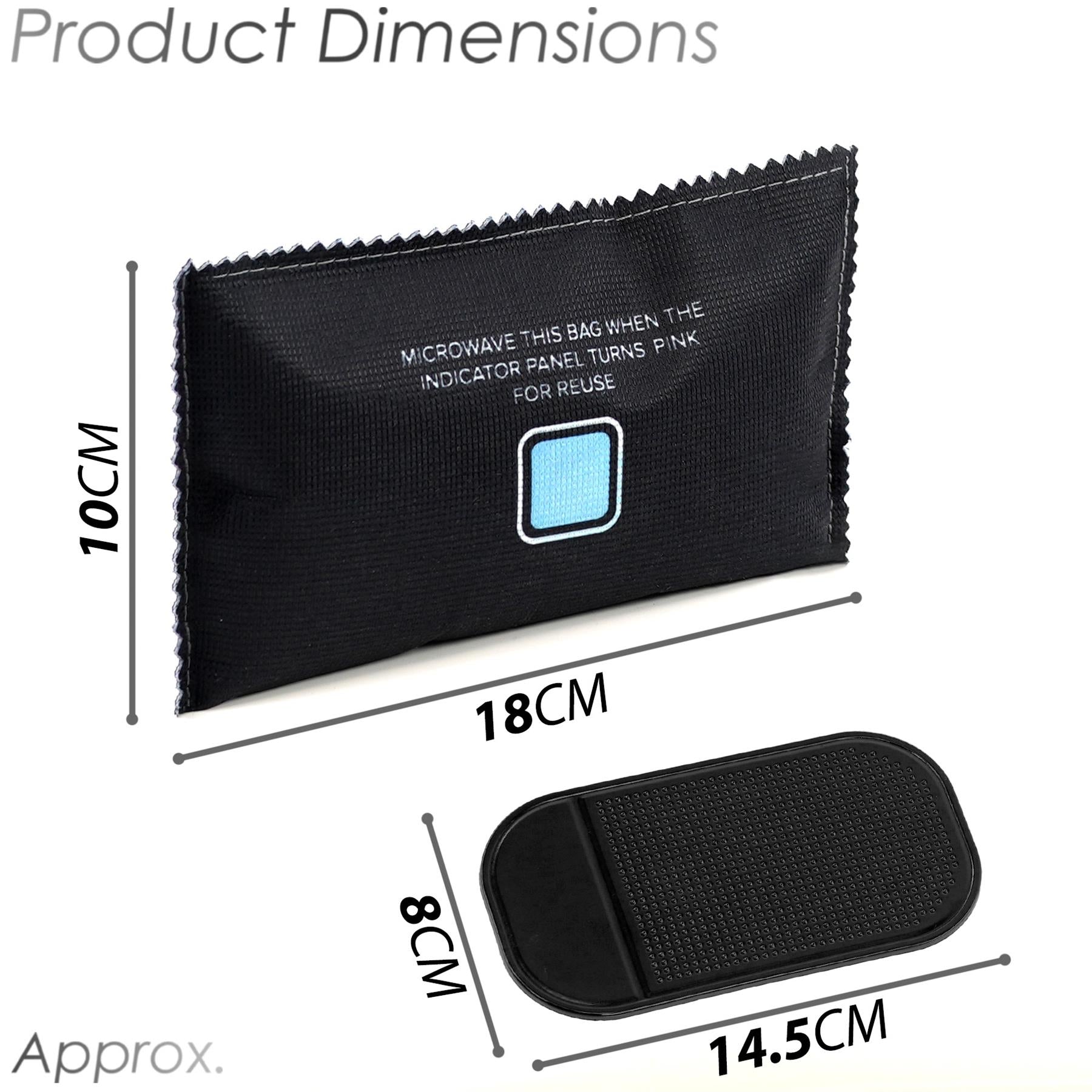 Reusable Dehumidifier Bag for Car and Home by GEEZY - The Magic Toy Shop