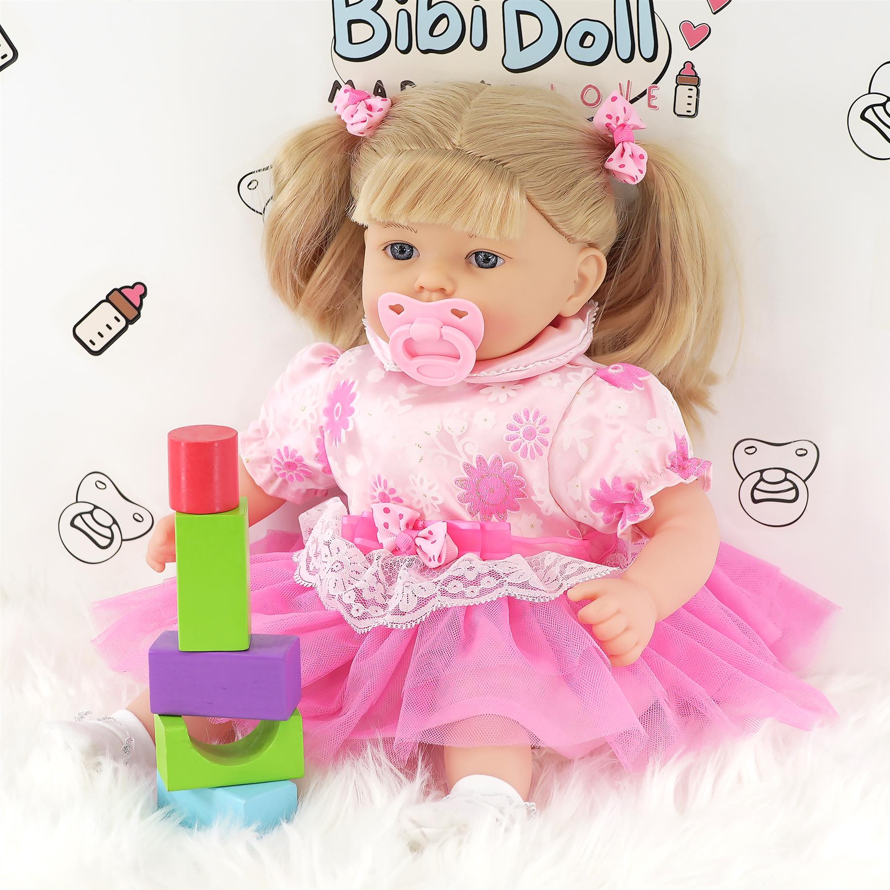 BiBi Baby Doll - Elizabeth (45 cm / 18") by BiBi Doll - The Magic Toy Shop
