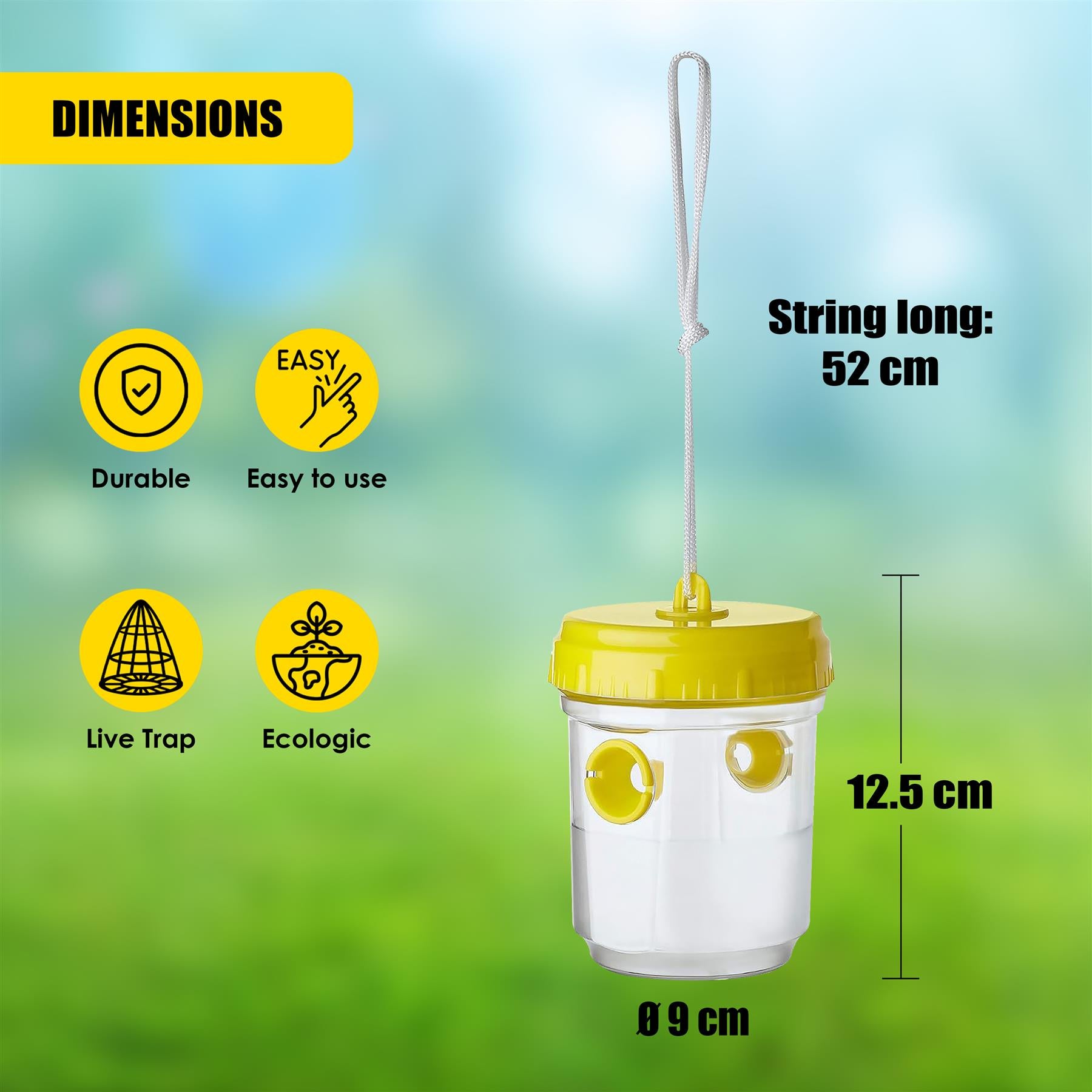 Wasp Trap - Set of 2 by GEEZY - The Magic Toy Shop