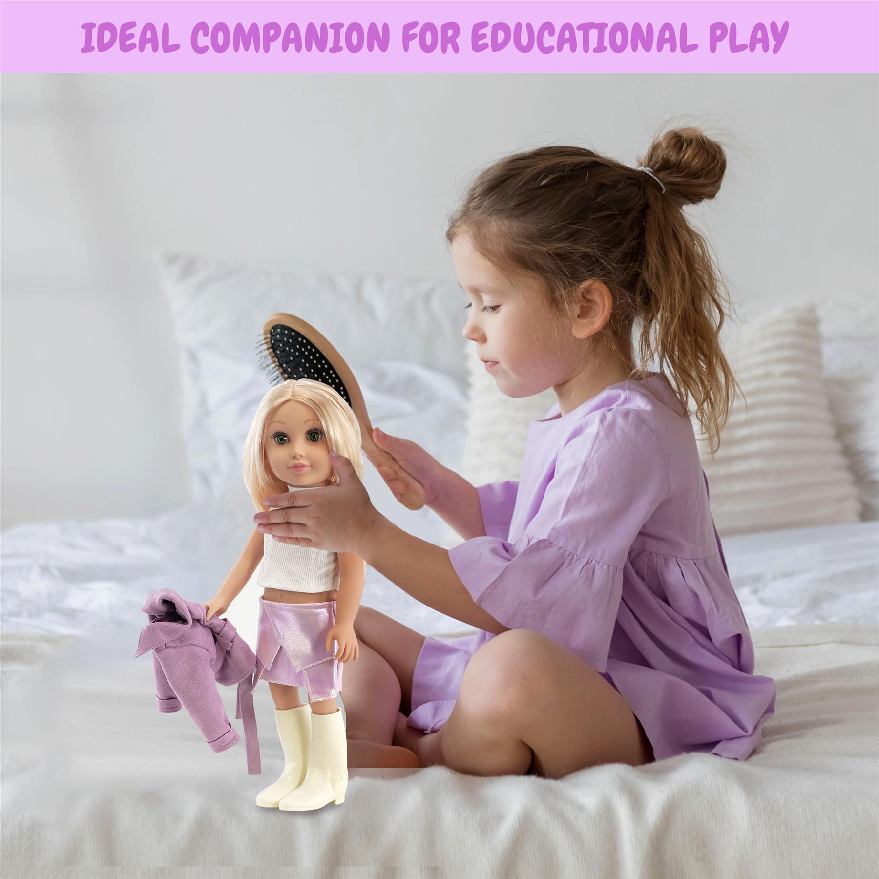 BiBi Fashion Doll "ASHLEY" (47 cm / 18") by BiBi Doll - The Magic Toy Shop