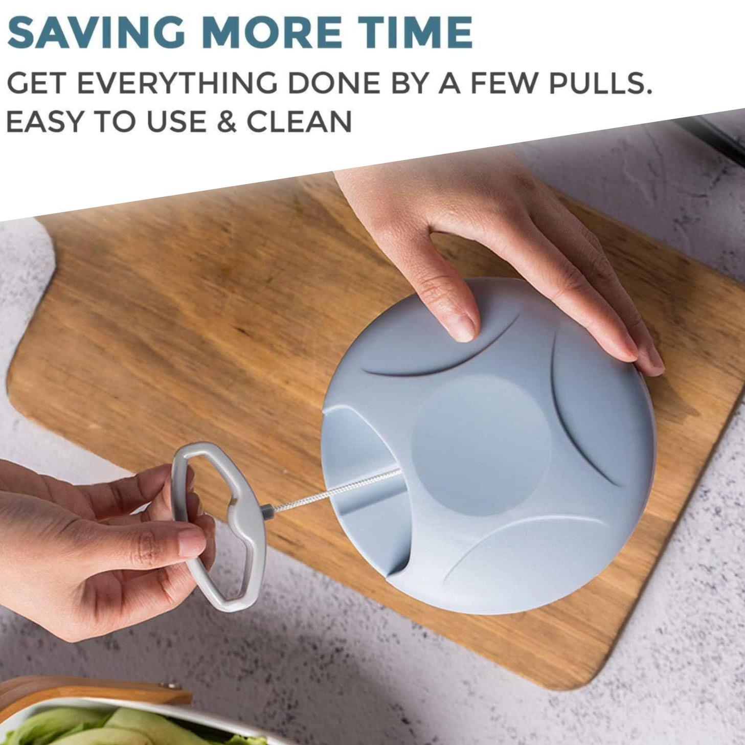 Pull Cord Manual Vegetable Cutter by GEEZY - The Magic Toy Shop