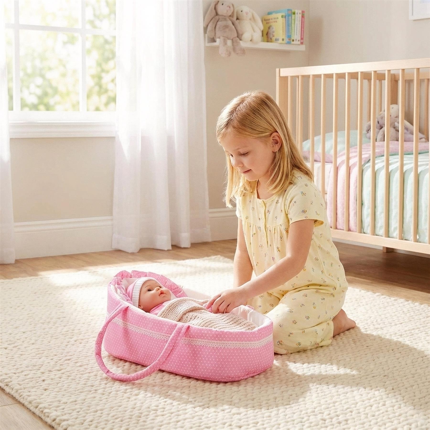 Baby Doll in Carry Cot (38 cm / 15")