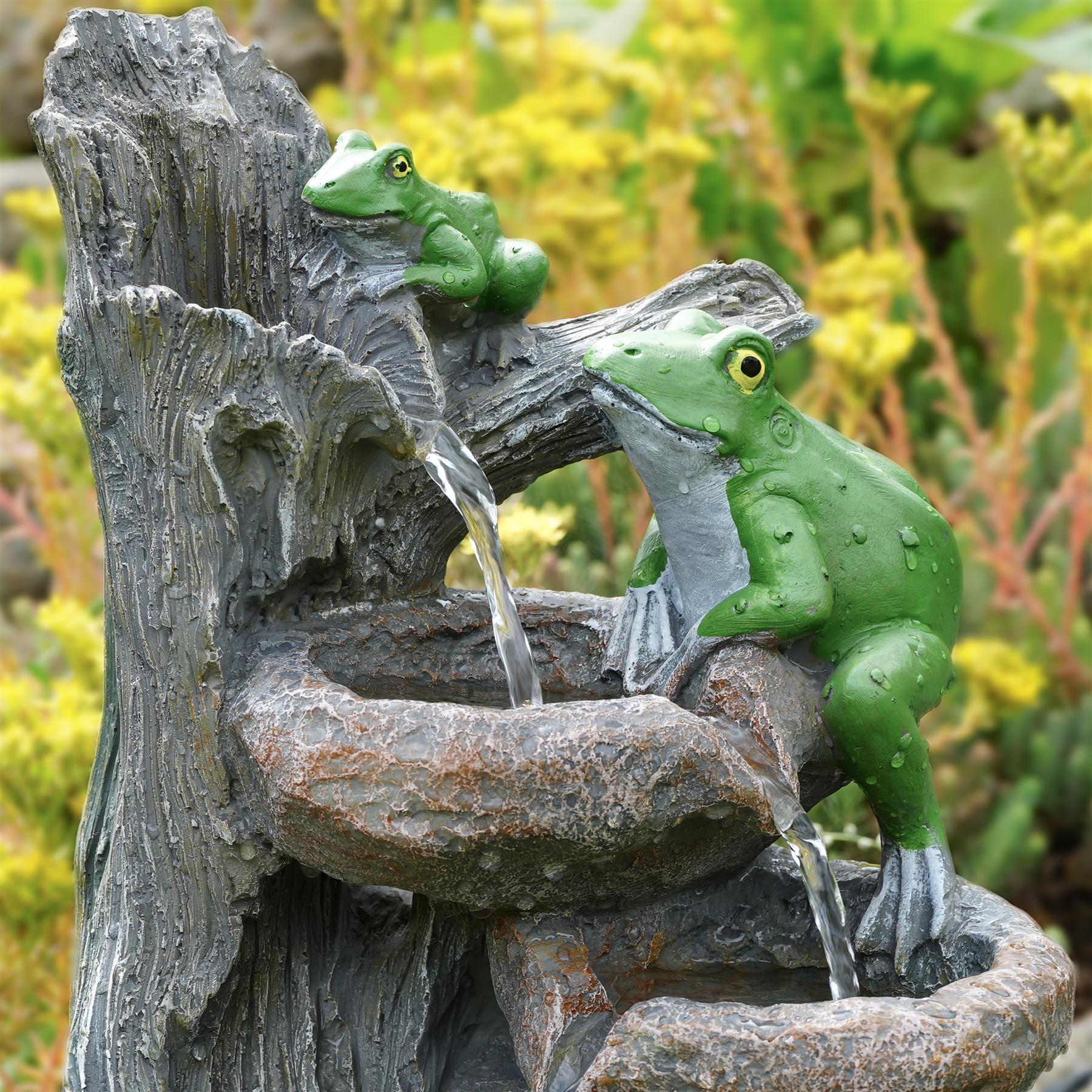 Solar Frog Fountain by GEEZY - The Magic Toy Shop