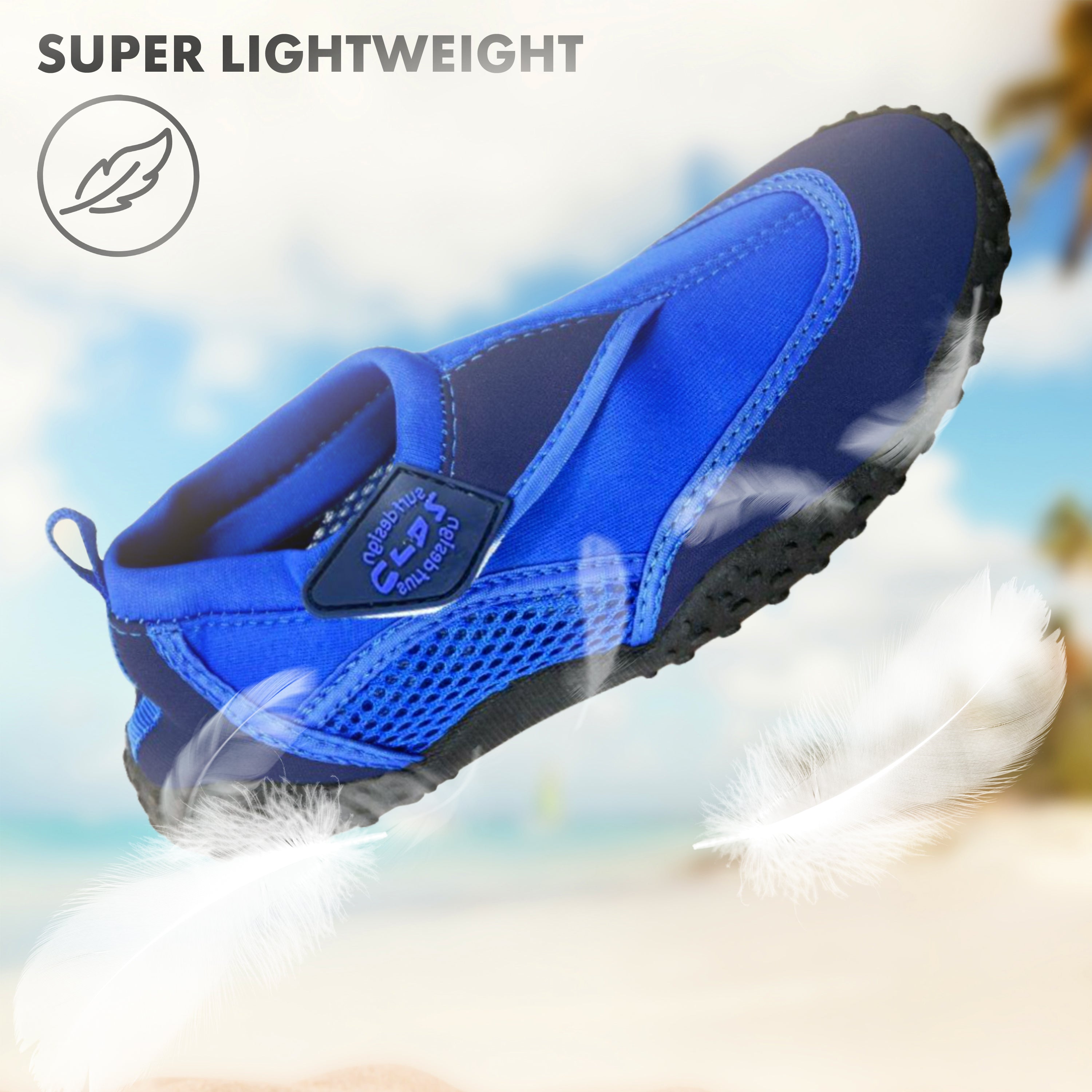 Blue Neoprene Aqua Shoes by GEEZY - The Magic Toy Shop