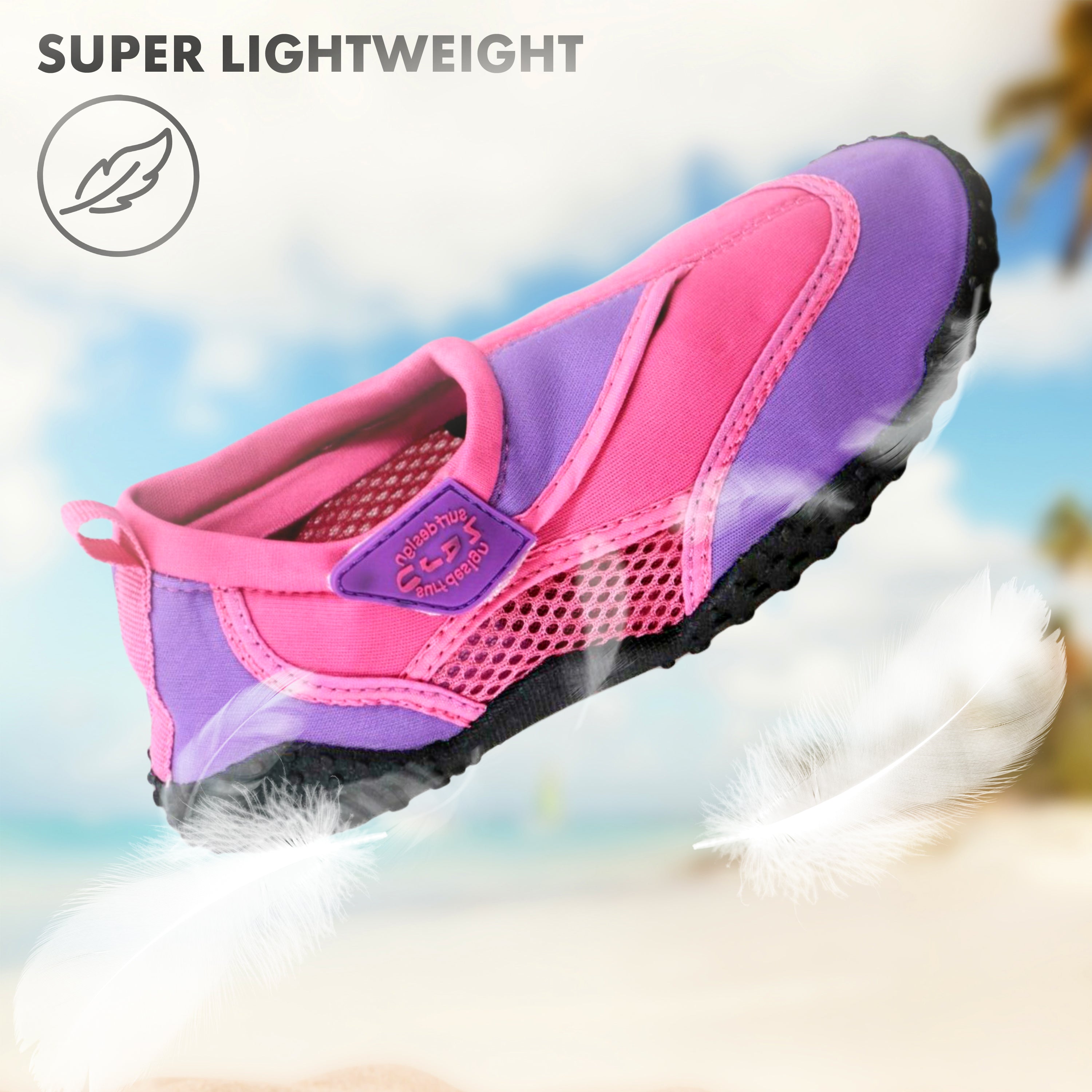 Pink Neoprene Aqua Shoes by GEEZY - The Magic Toy Shop
