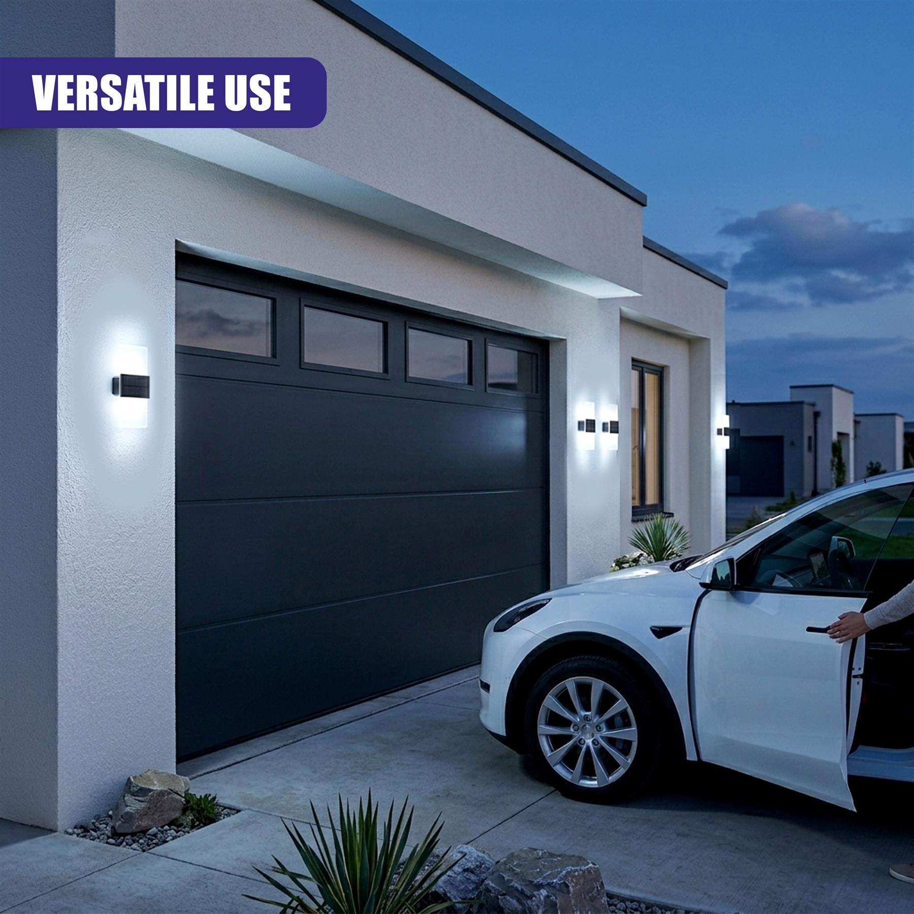 Acrylic Solar Wall Lights