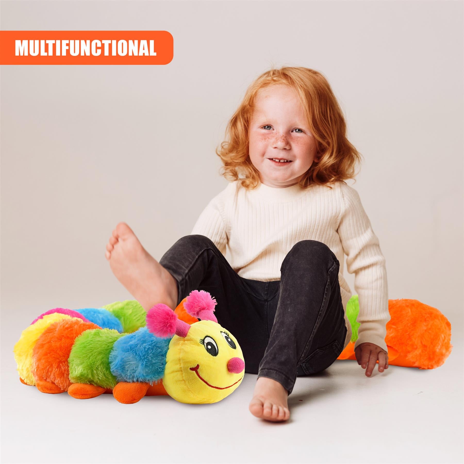 Caterpillar Plush Toy, 116cm by The Magic Toy Shop - The Magic Toy Shop