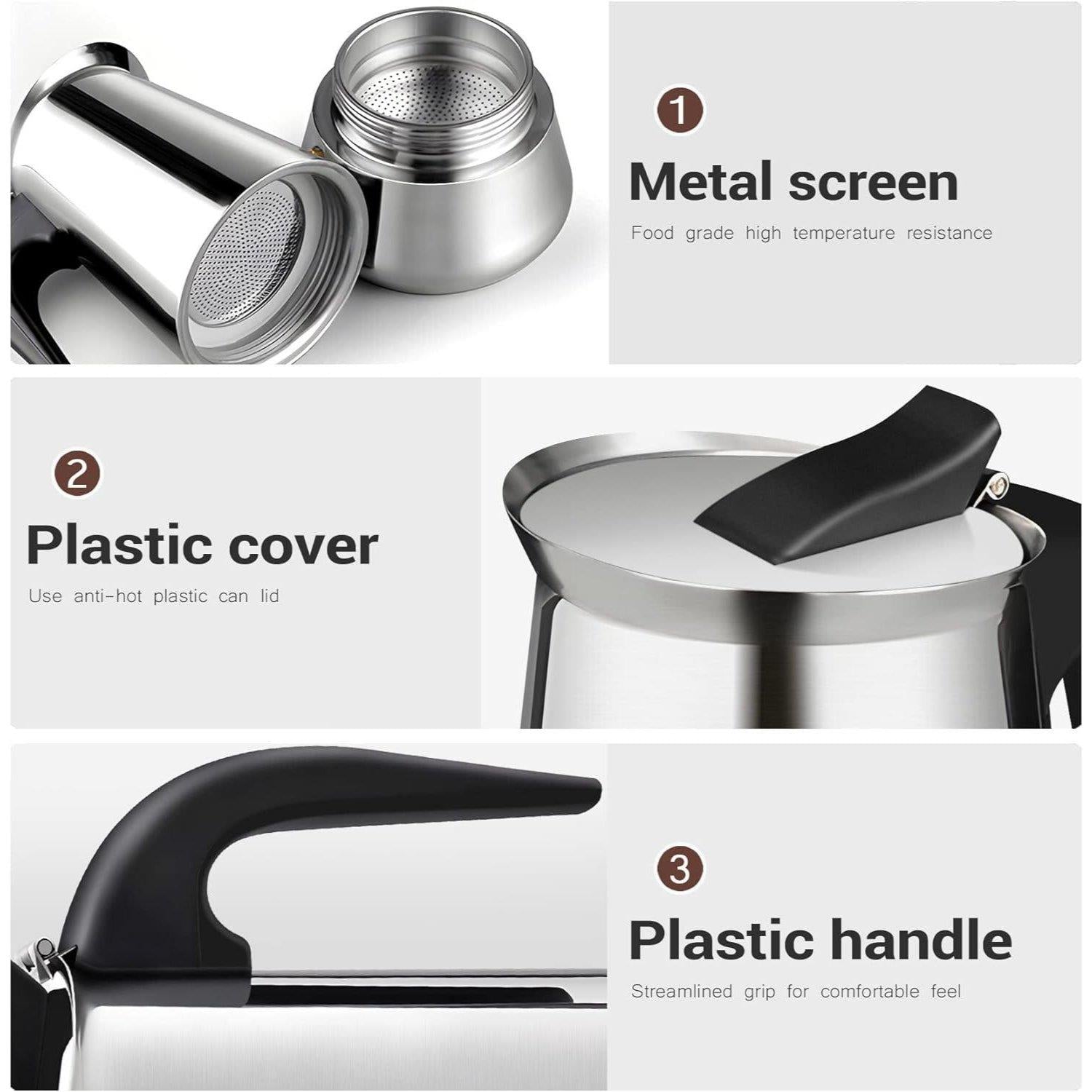 2 Cup Espresso Pot by GEEZY - The Magic Toy Shop